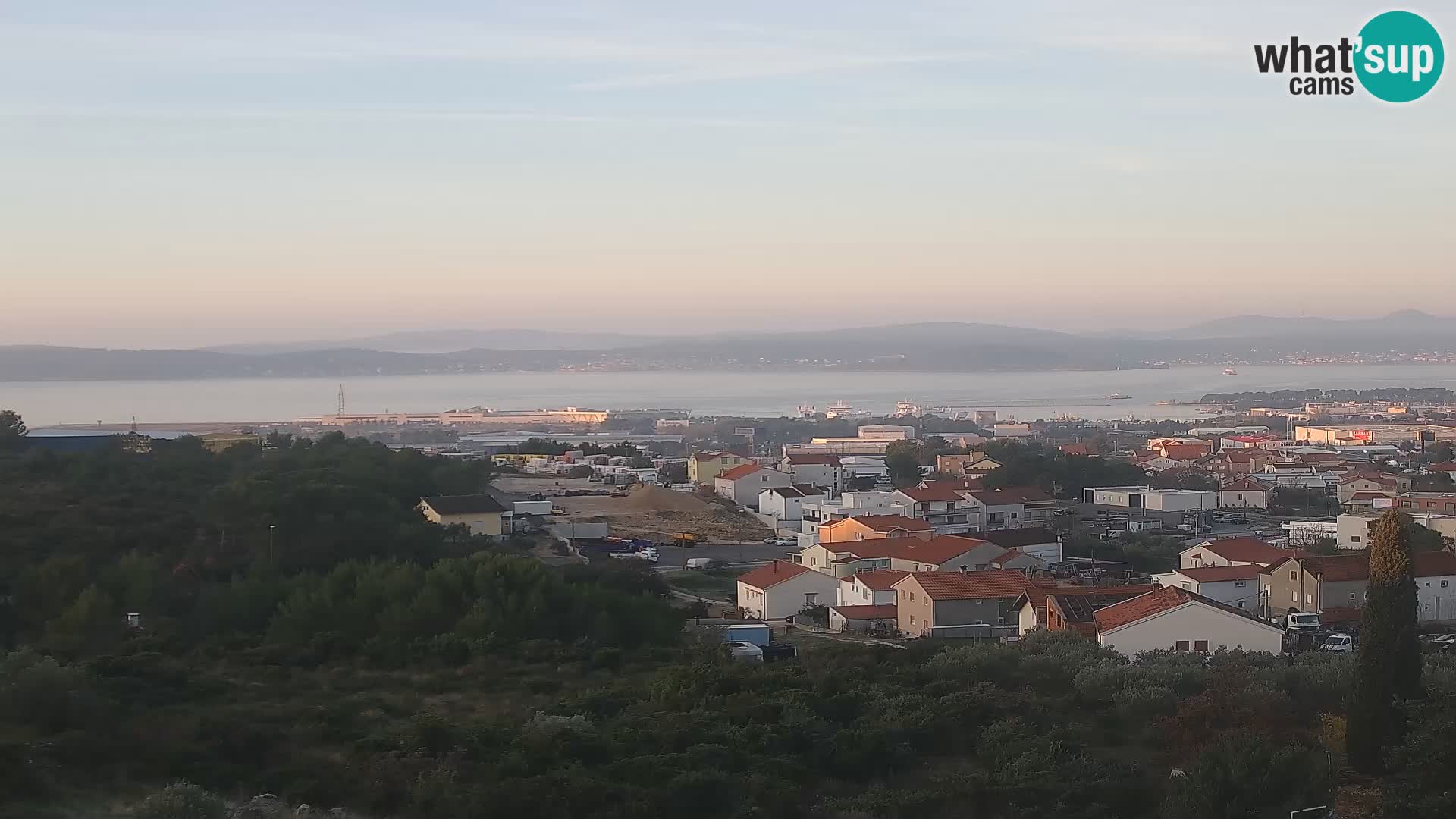 Zadar Porto di Gazenica Webcam Panorama, Zara, Croazia