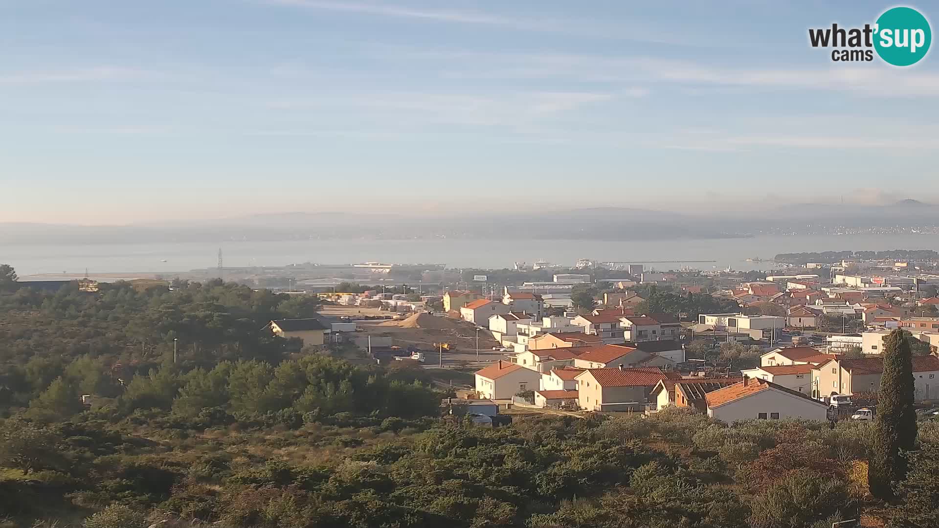 Zadar Port Gazenica Webcam Panorama, Zadar, Croatie