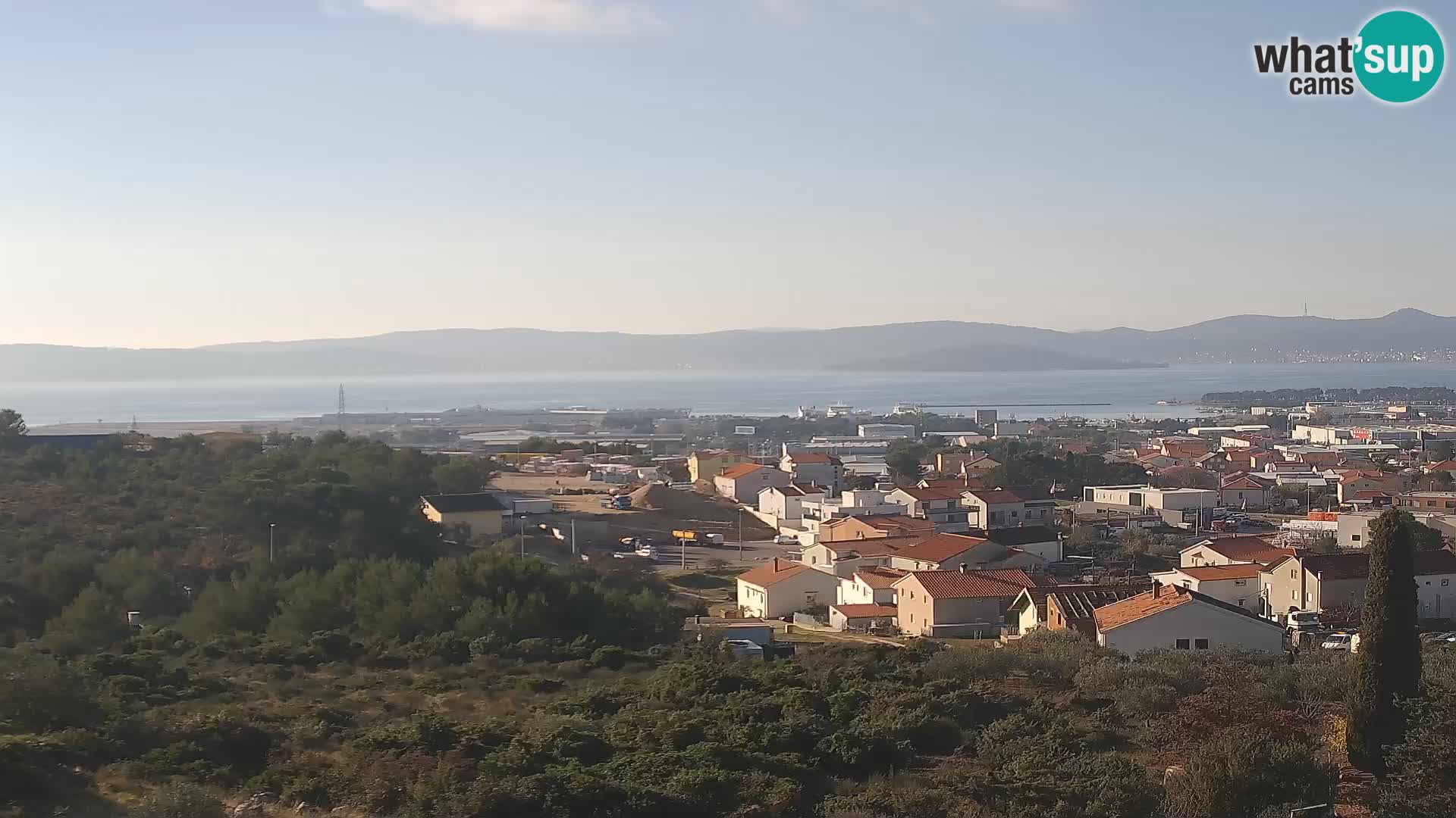 Zadar Port Gazenica Webcam Panorama, Zadar, Croatie