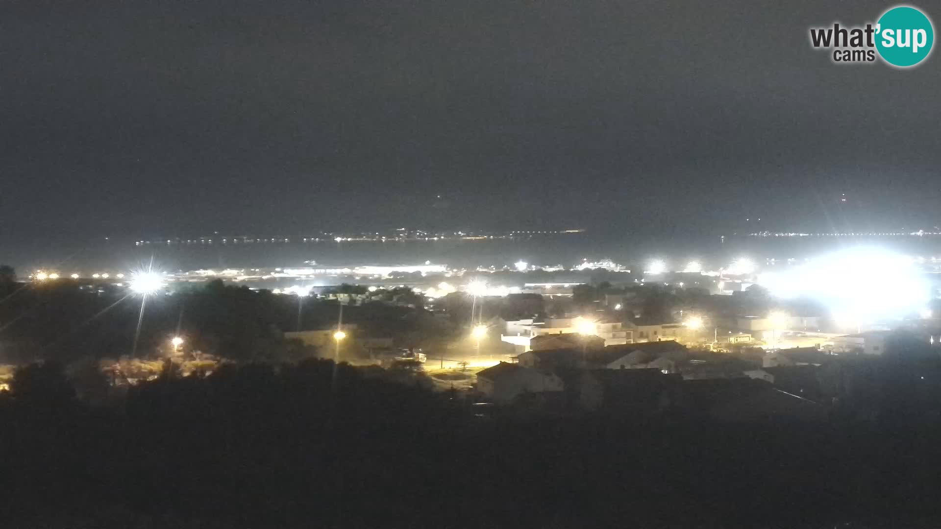 Panorama de la Webcam del Puerto Gazenica de Zadar, Zadar, Croacia