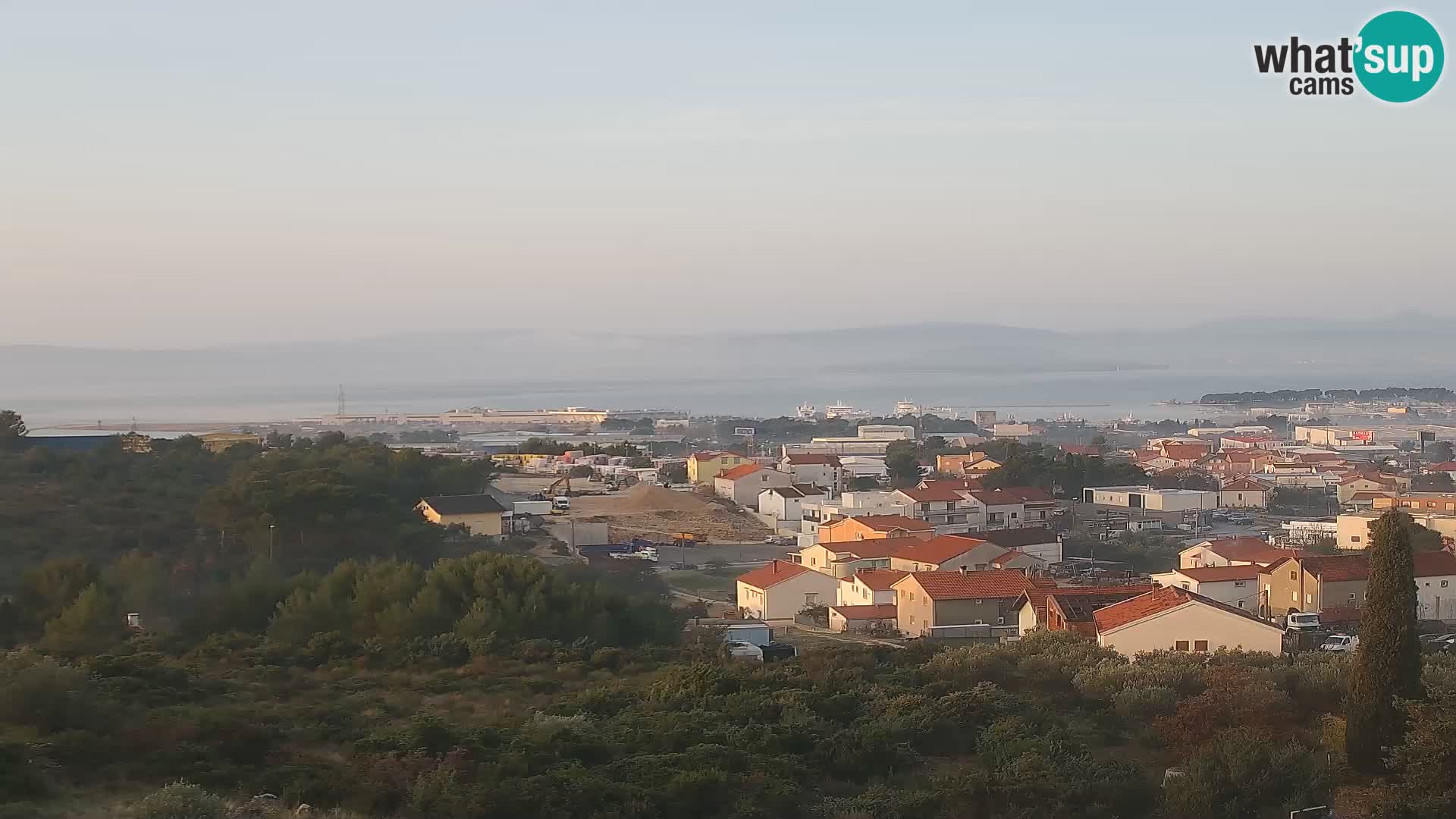 Zadar Porto di Gazenica Webcam Panorama, Zara, Croazia