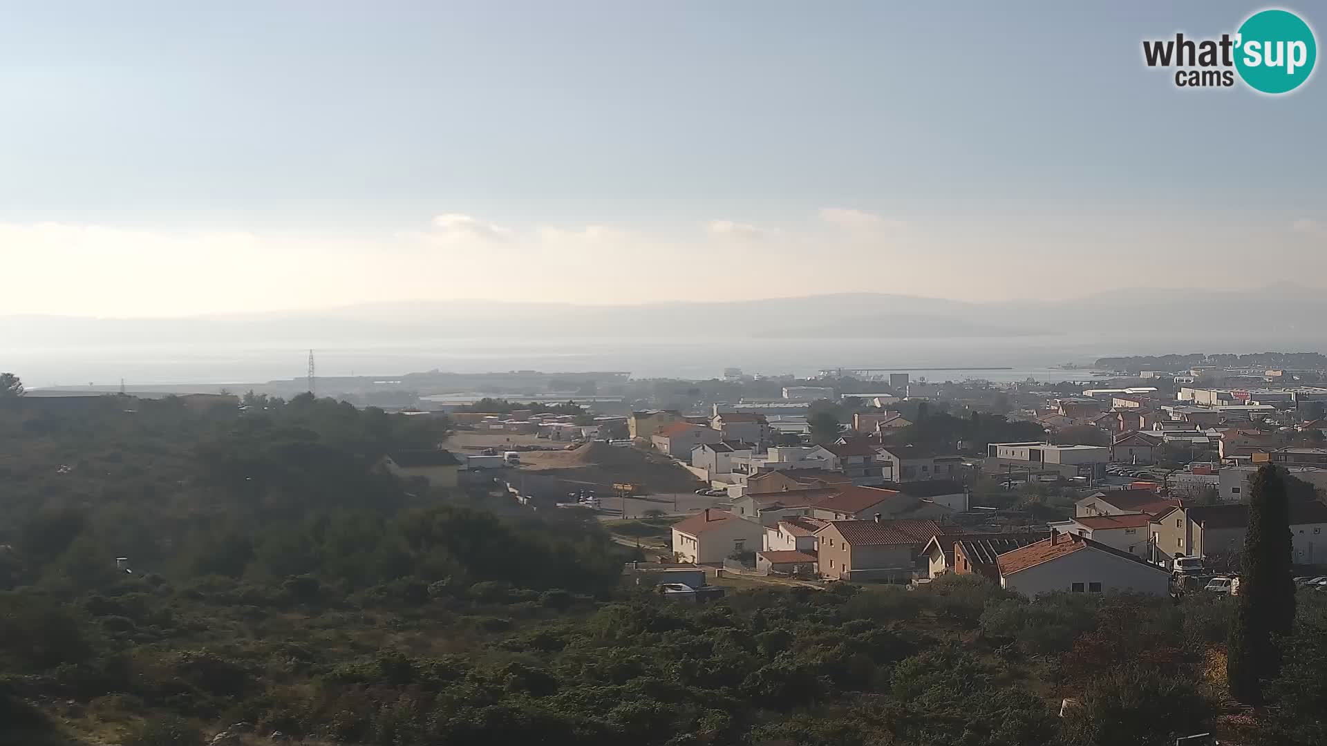 Zadar Port Gazenica Webcam Panorama, Zadar, Kroatien