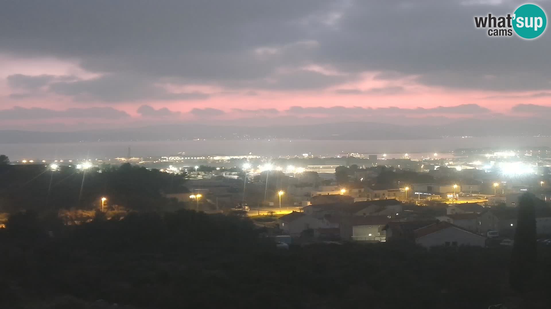 Panoramska web kamera Luke Gaženica u Zadru, Hrvatska