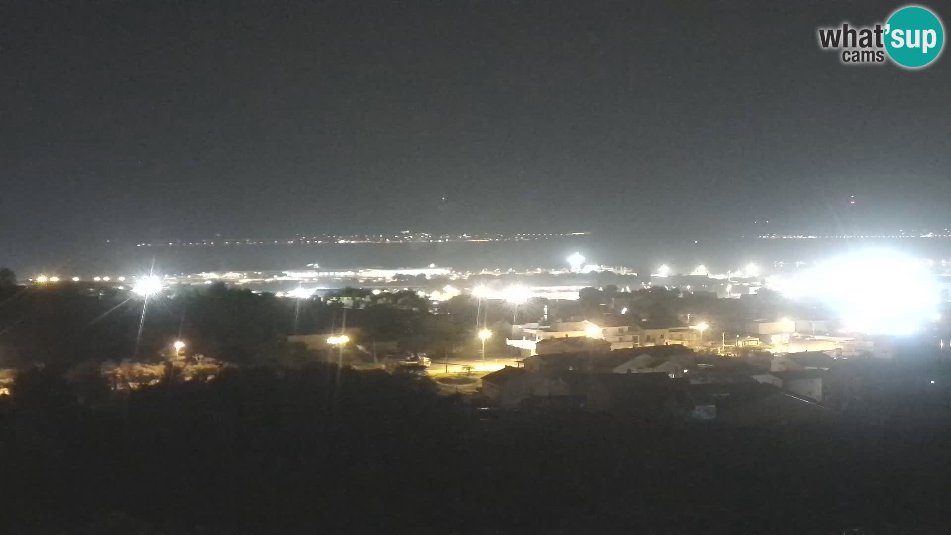 Panorama de la Webcam del Puerto Gazenica de Zadar, Zadar, Croacia