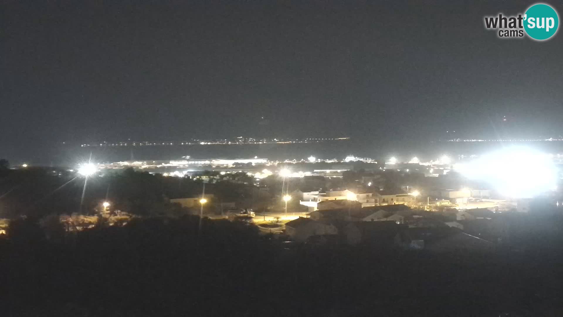 Panoramska web kamera Luke Gaženica u Zadru, Hrvatska