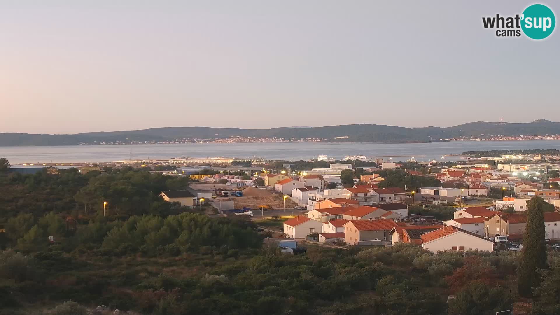Zadar Port Gazenica Webcam Panorama, Zadar, Croatia