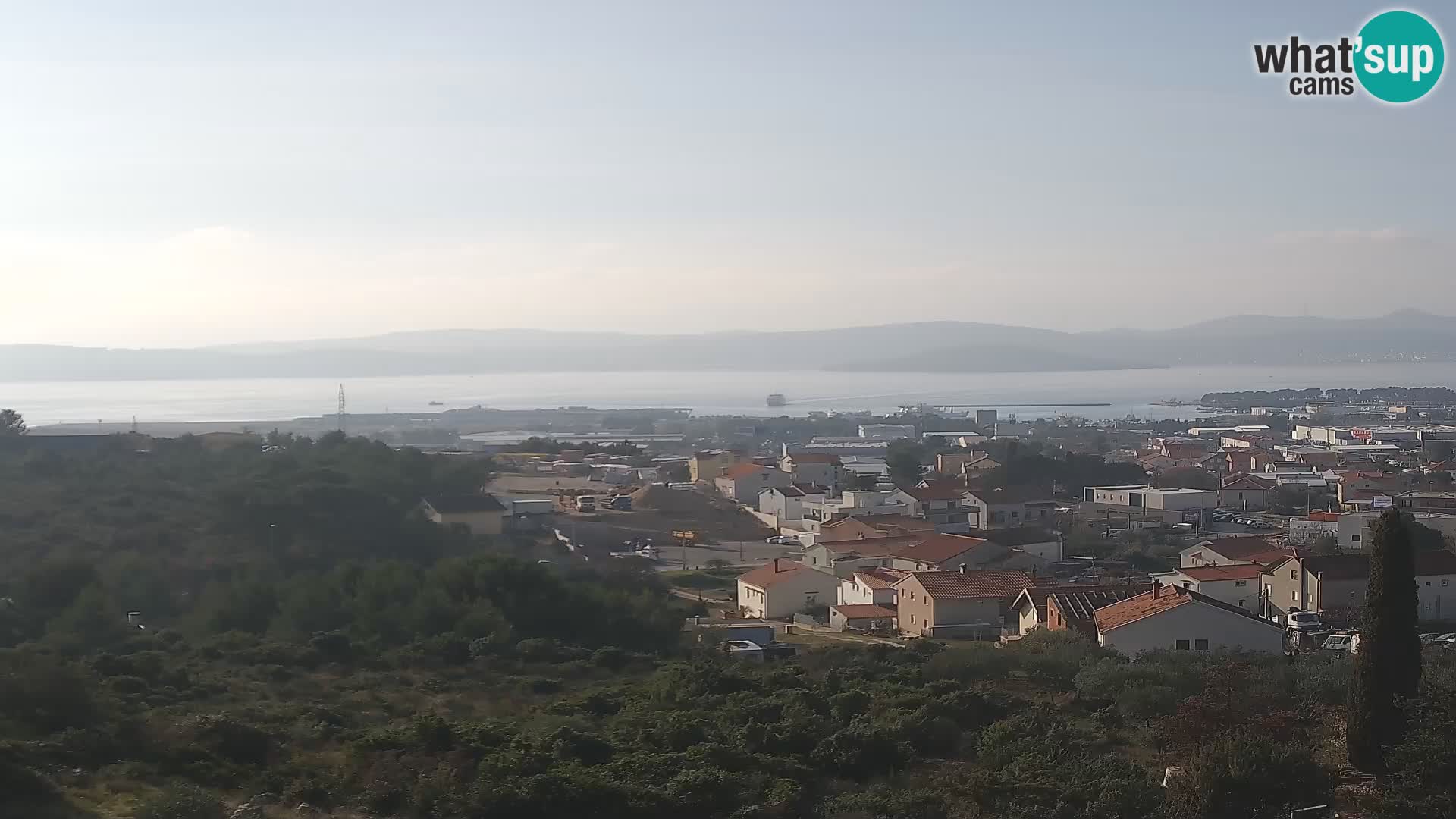 Zadar Port Gazenica Webcam Panorama, Zadar, Kroatien