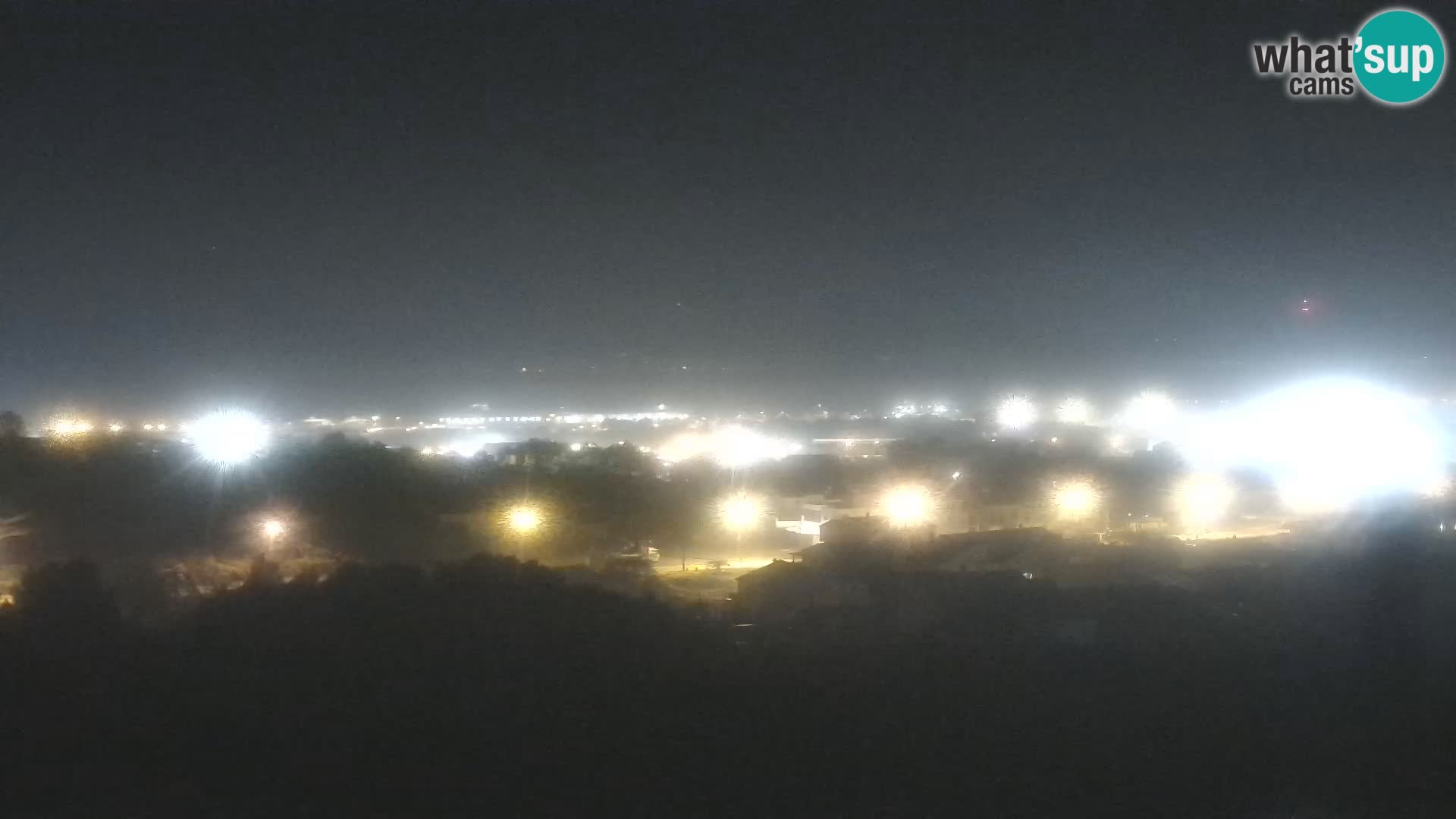 Panoramska web kamera Luke Gaženica u Zadru, Hrvatska