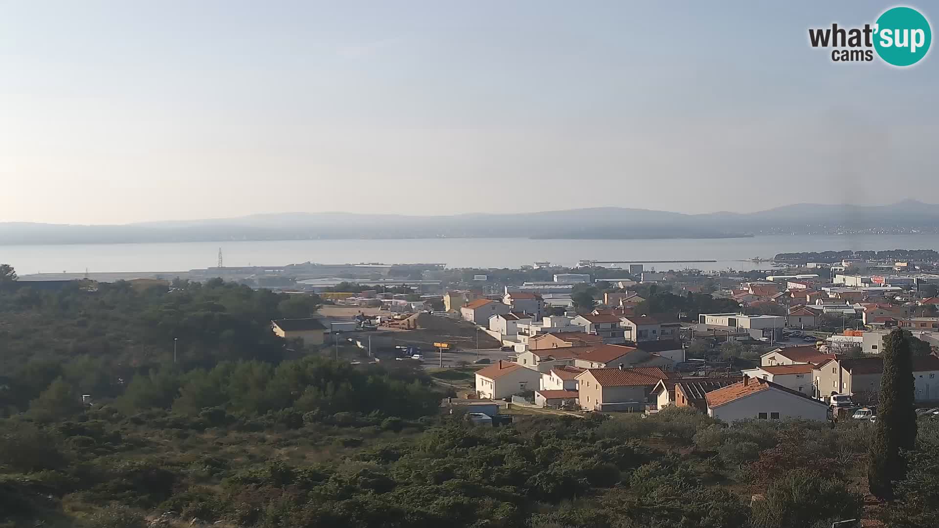 Zadar Port Gazenica Webcam Panorama, Zadar, Croatia