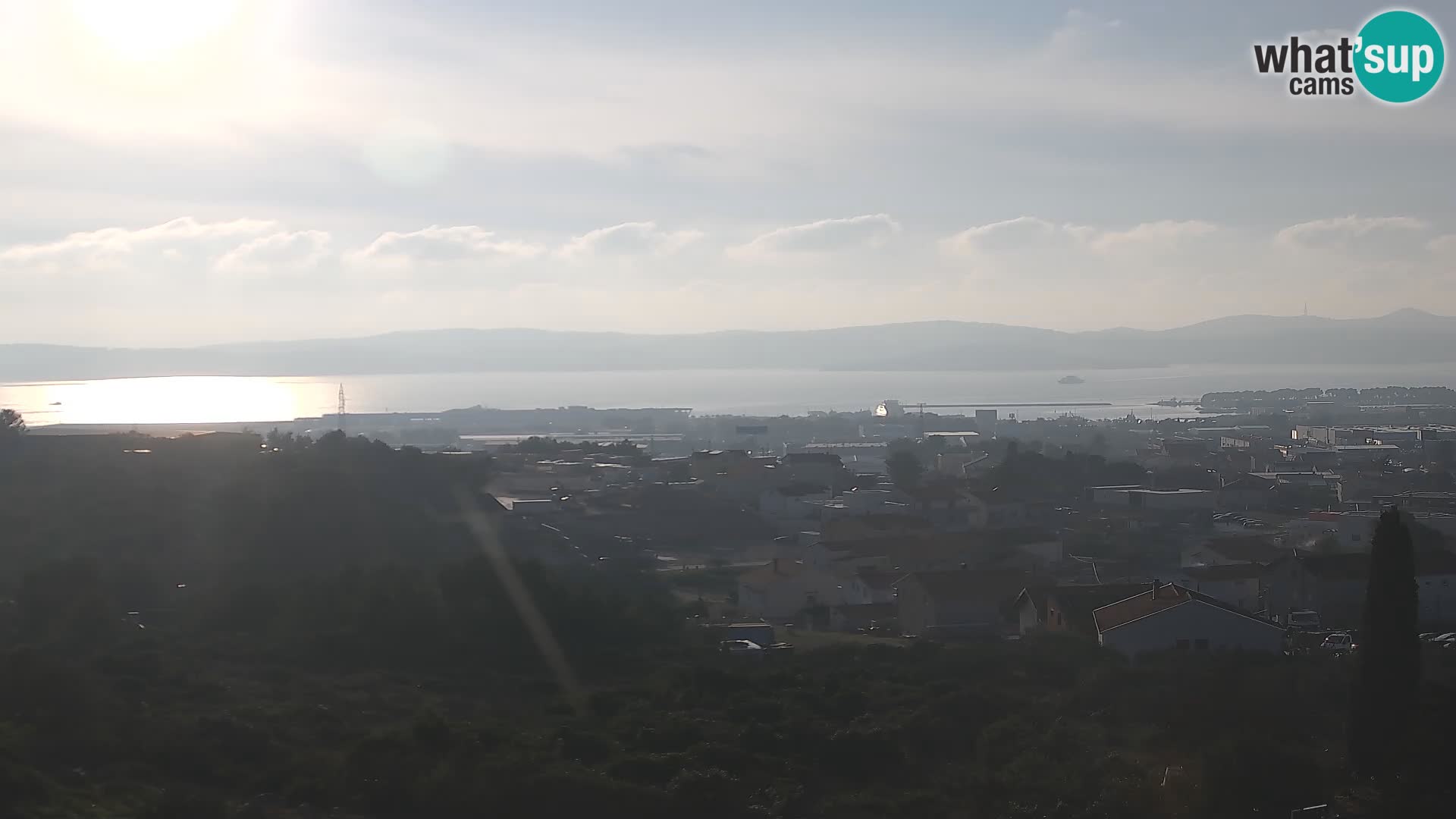 Zadar Port Gazenica Webcam Panorama, Zadar, Kroatien