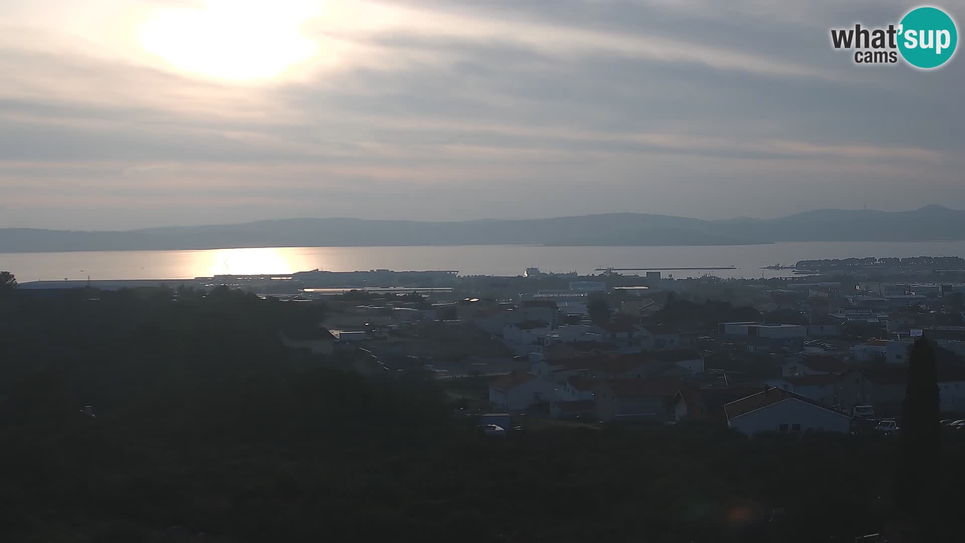 Zadar Port Gazenica Webcam Panorama, Zadar, Croatia