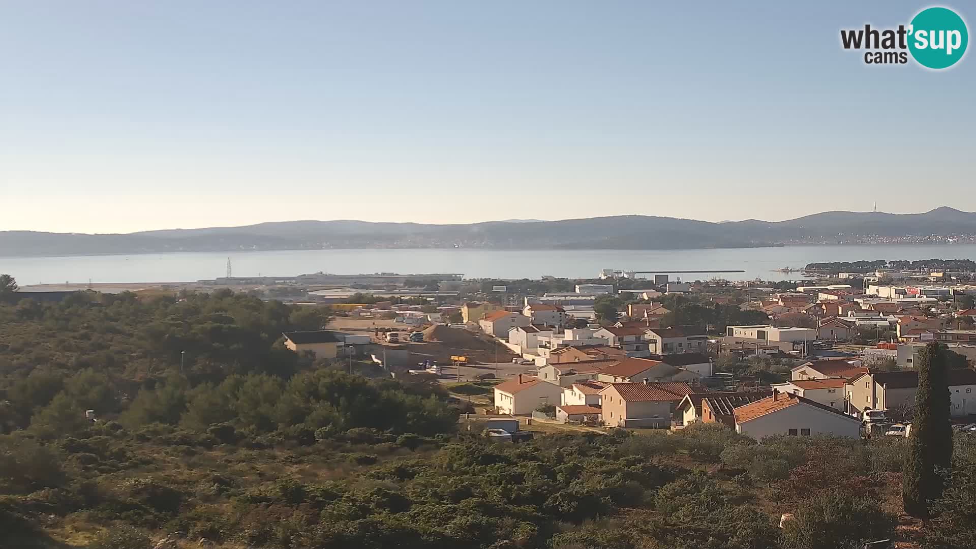 Zadar Port Gazenica Webcam Panorama, Zadar, Croatia