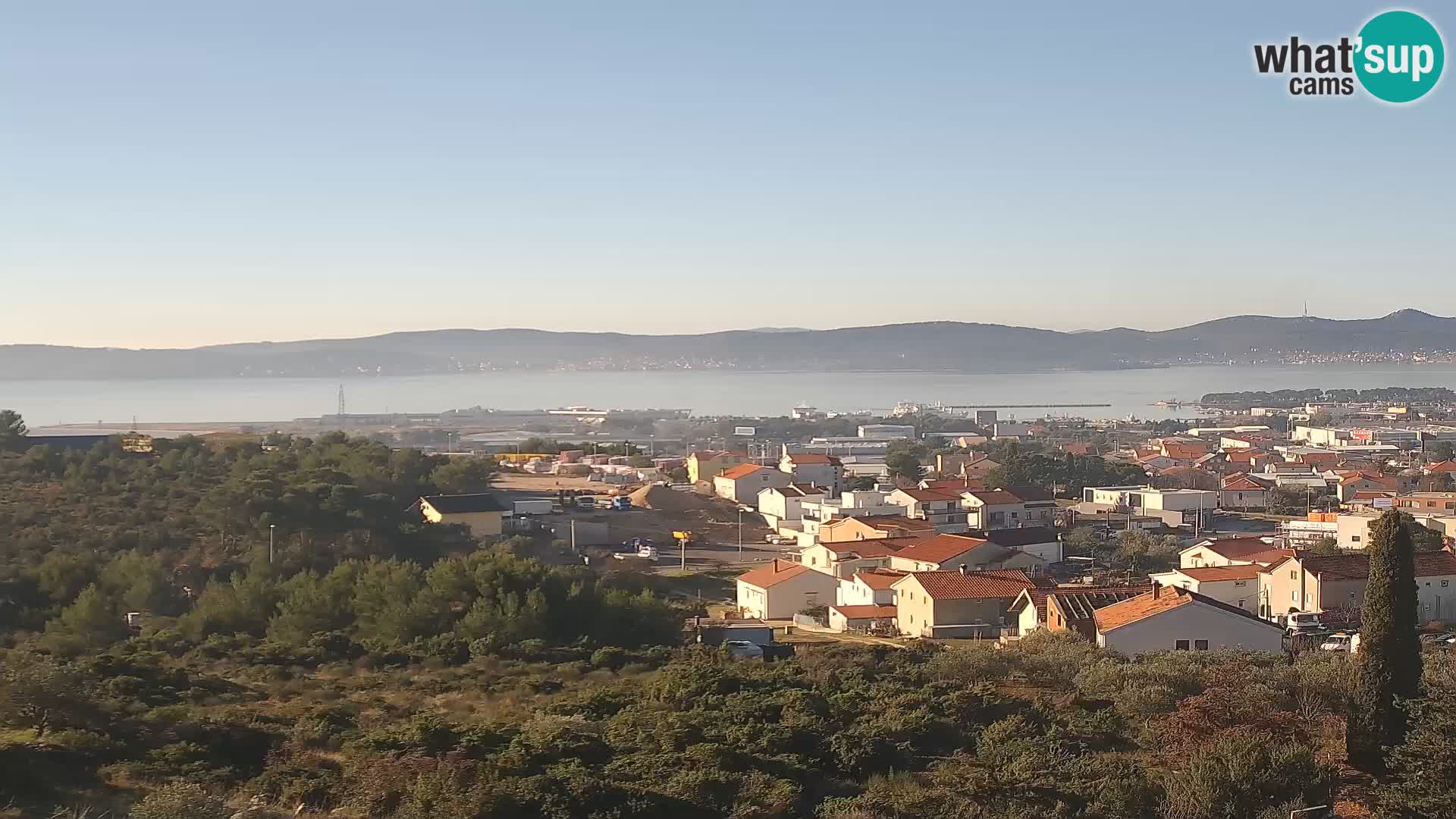 Zadar Port Gazenica Webcam Panorama, Zadar, Croatia