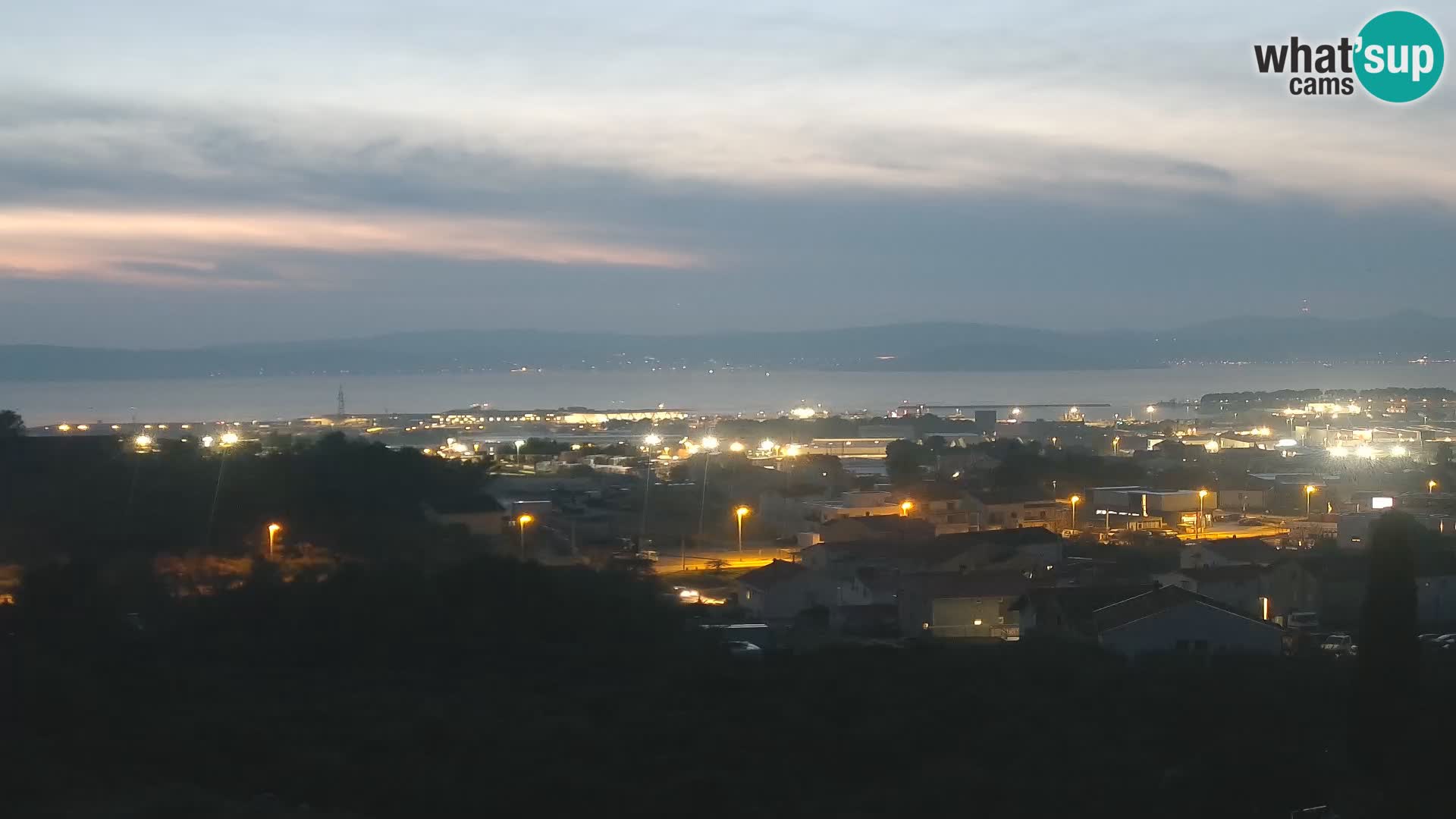 Zadar Port Gazenica Webcam Panorama, Zadar, Croatie