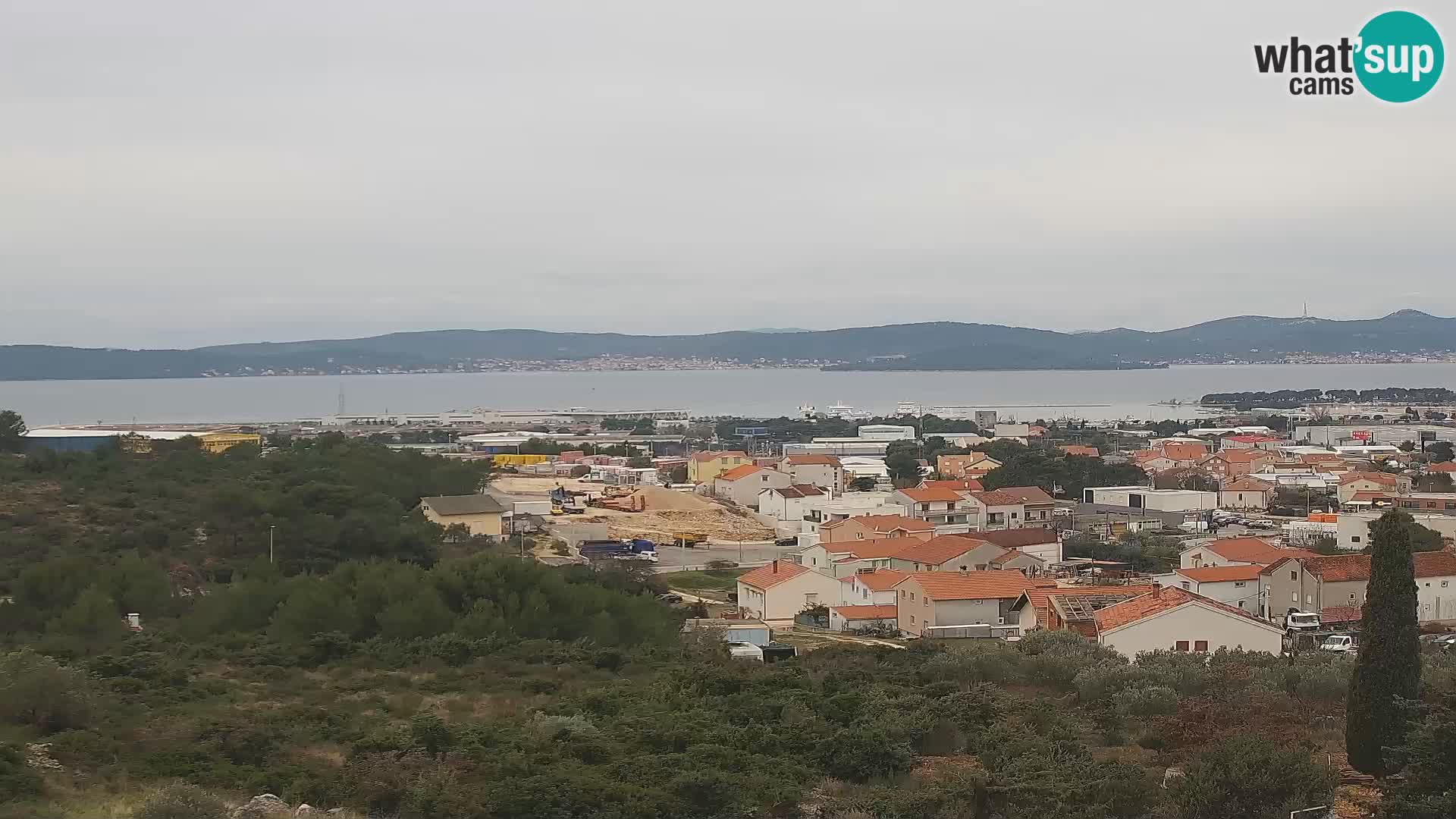 Zadar Port Gazenica Webcam Panorama, Zadar, Croatie