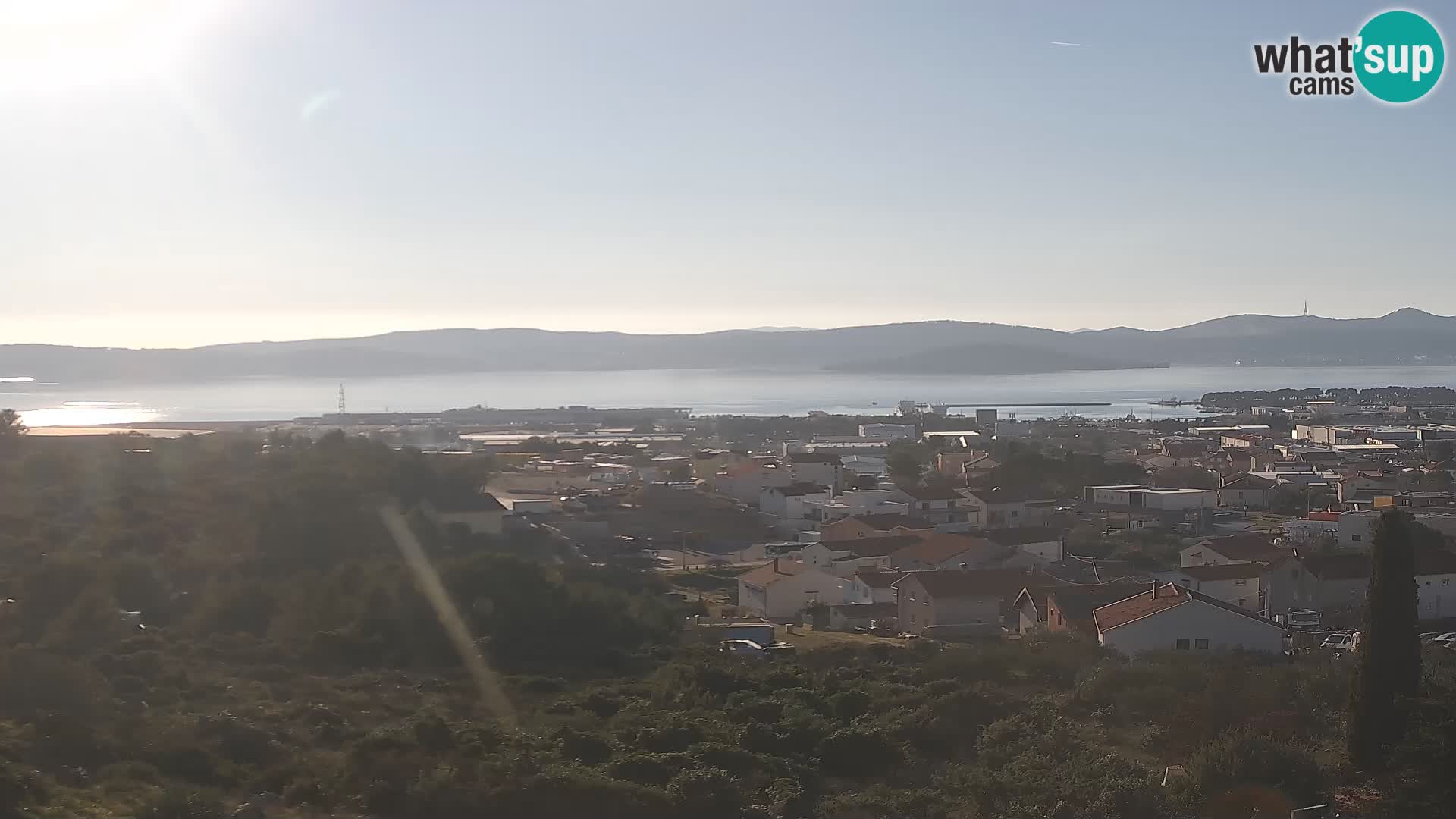 Zadar Port Gazenica Webcam Panorama, Zadar, Kroatien