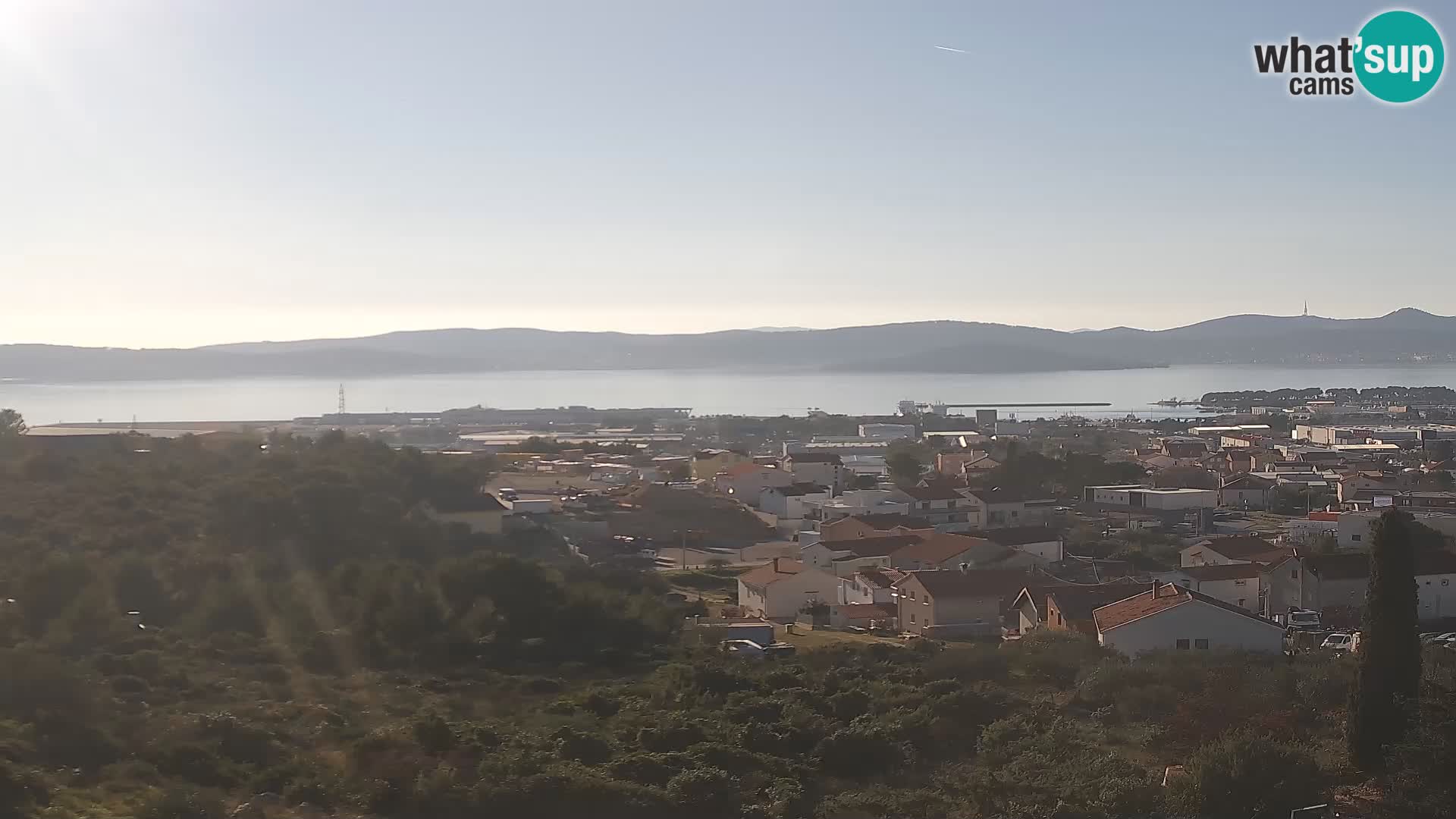 Zadar Port Gazenica Webcam Panorama, Zadar, Croatie