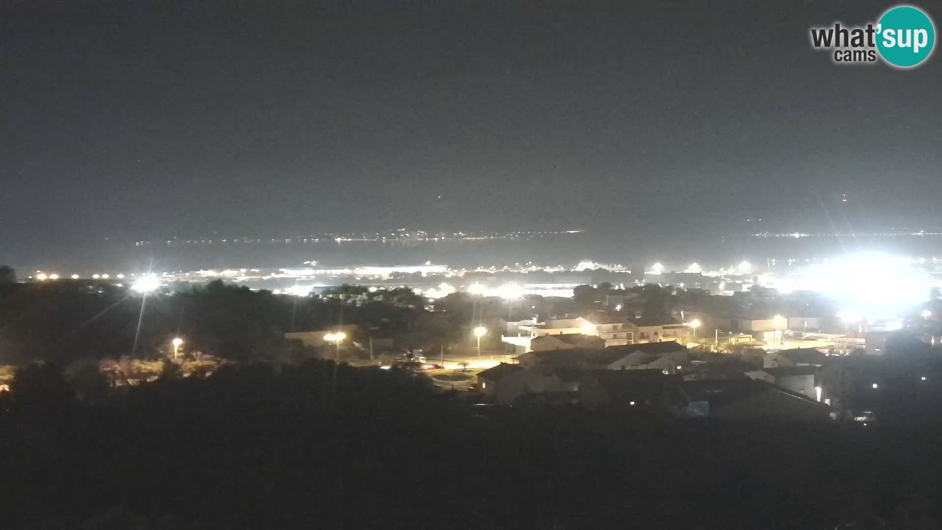 Panorama de la Webcam del Puerto Gazenica de Zadar, Zadar, Croacia