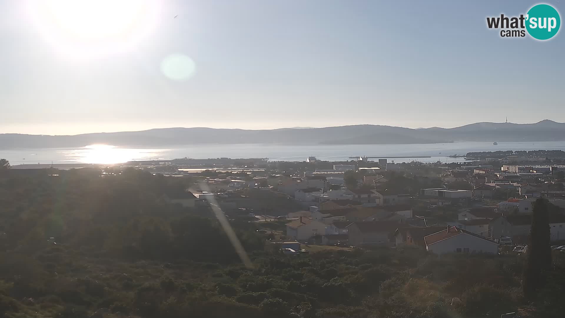 Zadar Pristanišče Gazenica s panoramsko spletno kamero, Zadar, Hrvaška