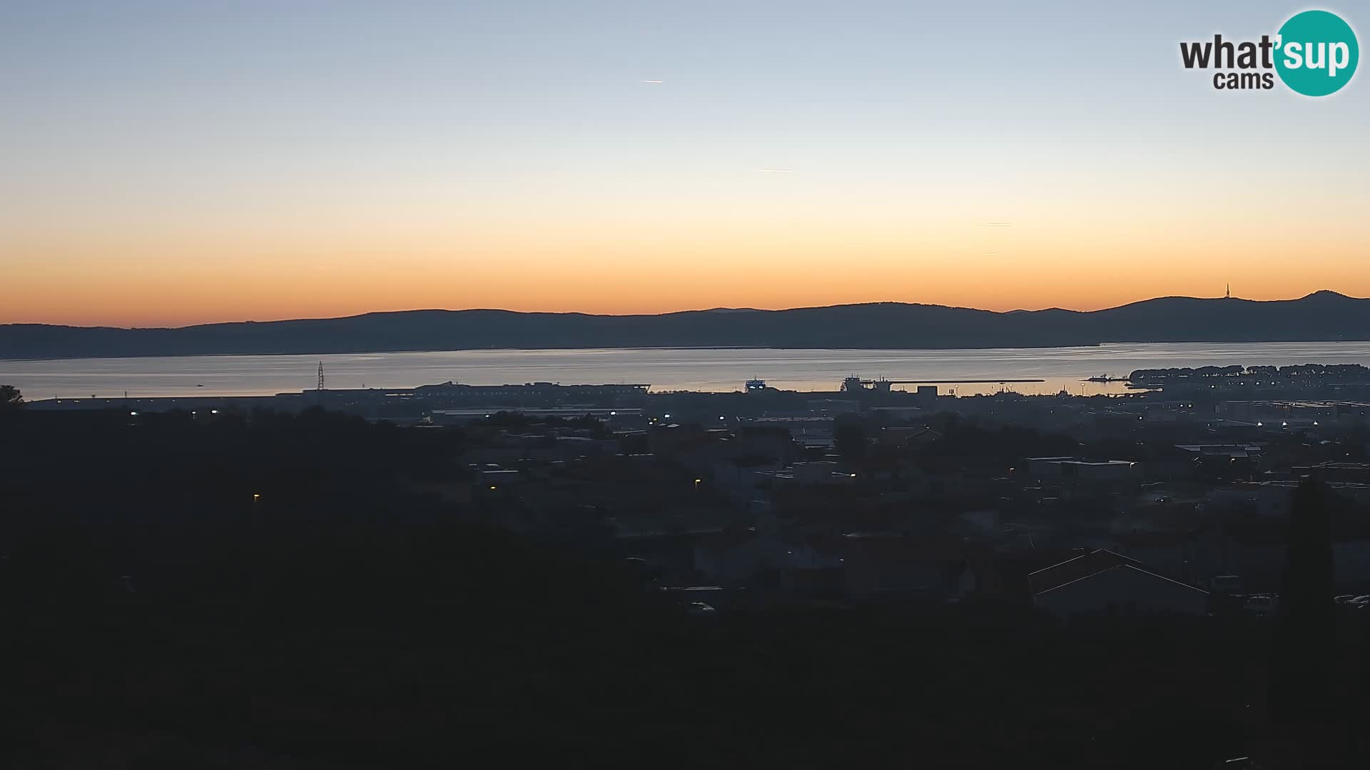 Zadar Port Gazenica Webcam Panorama, Zadar, Croatie