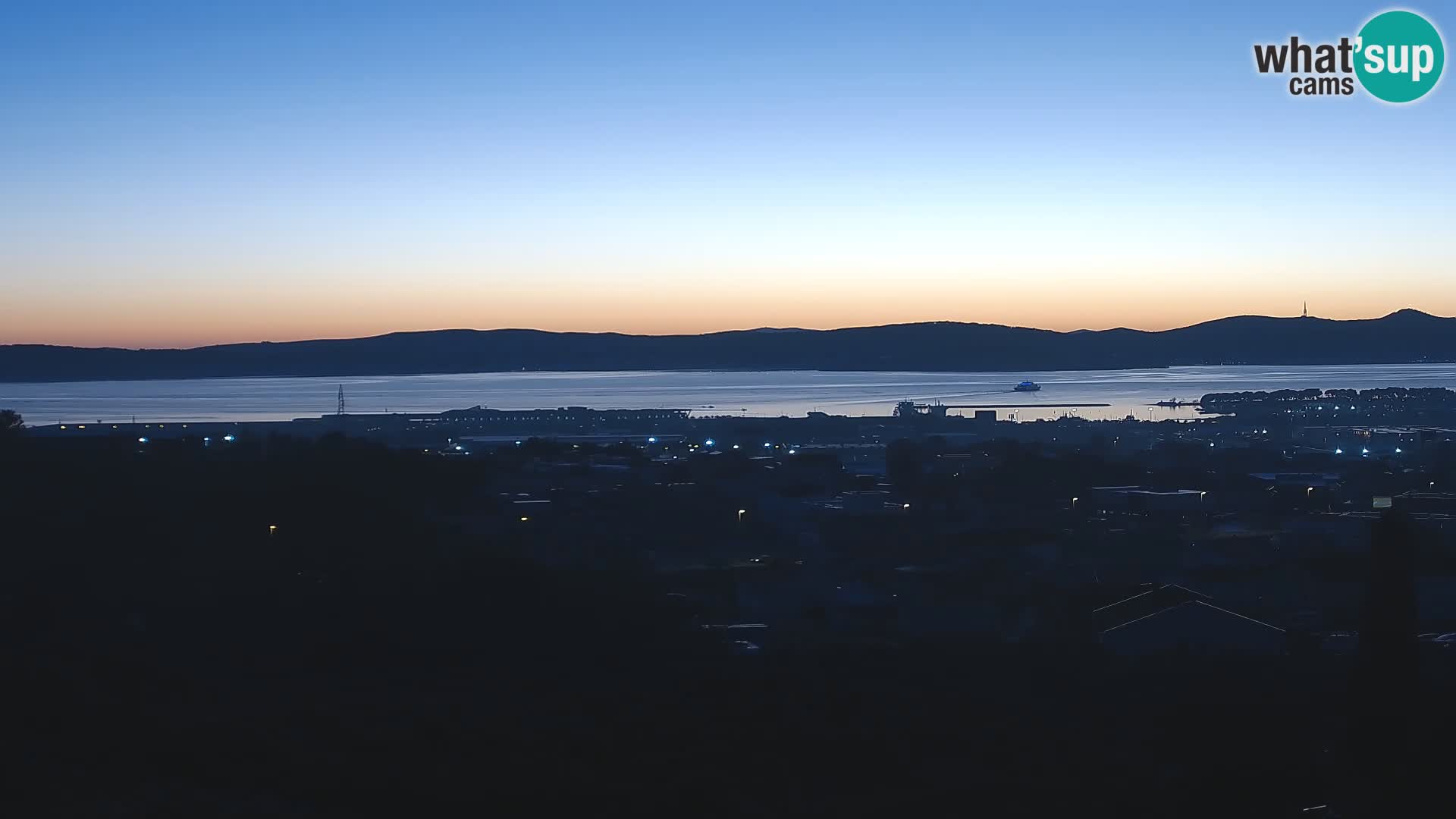 Zadar Port Gazenica Webcam Panorama, Zadar, Croatie