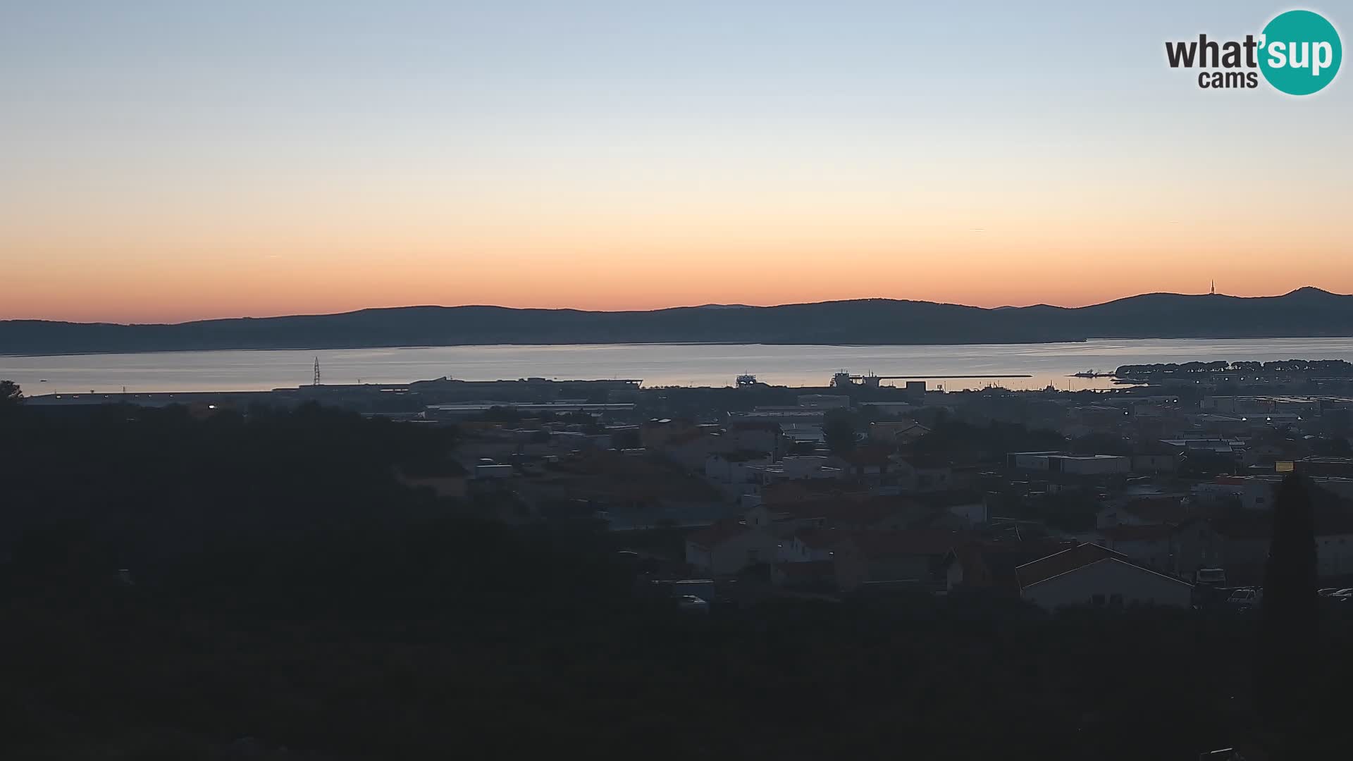 Zadar Port Gazenica Webcam Panorama, Zadar, Croatie
