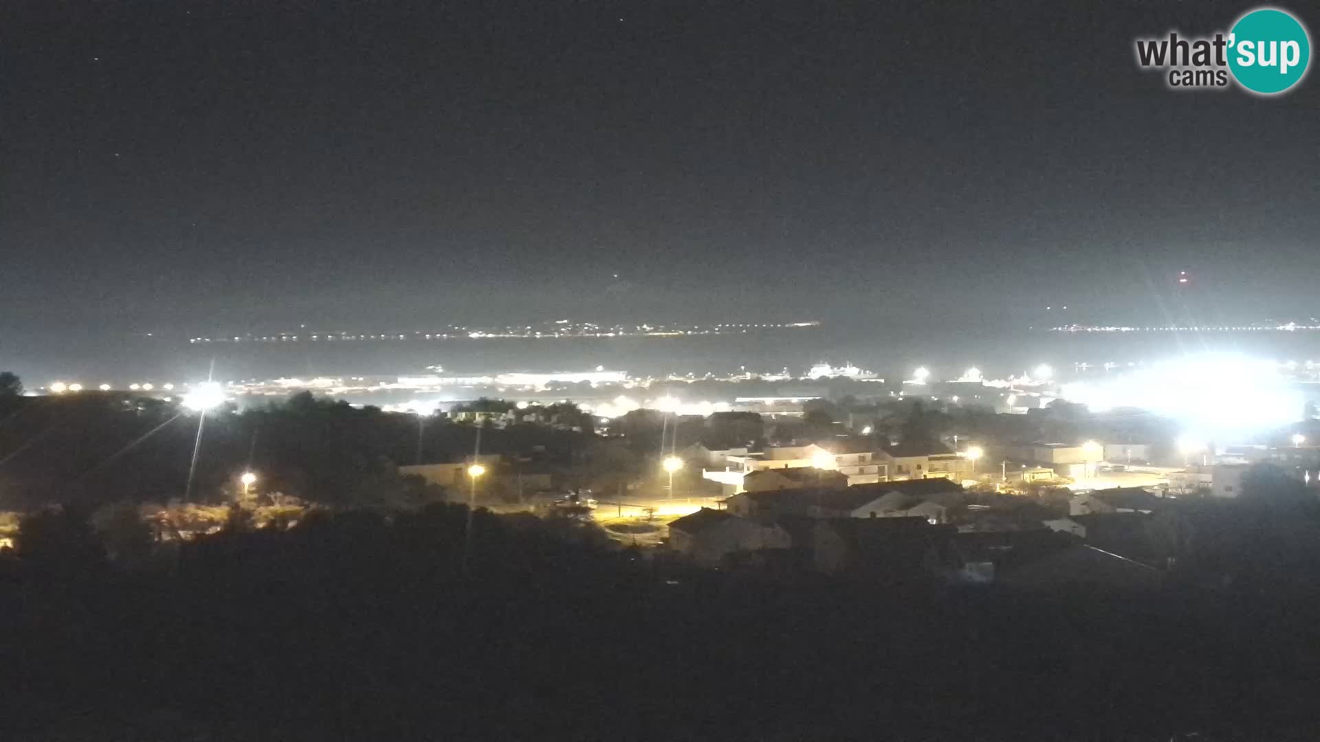 Panorama de la Webcam del Puerto Gazenica de Zadar, Zadar, Croacia
