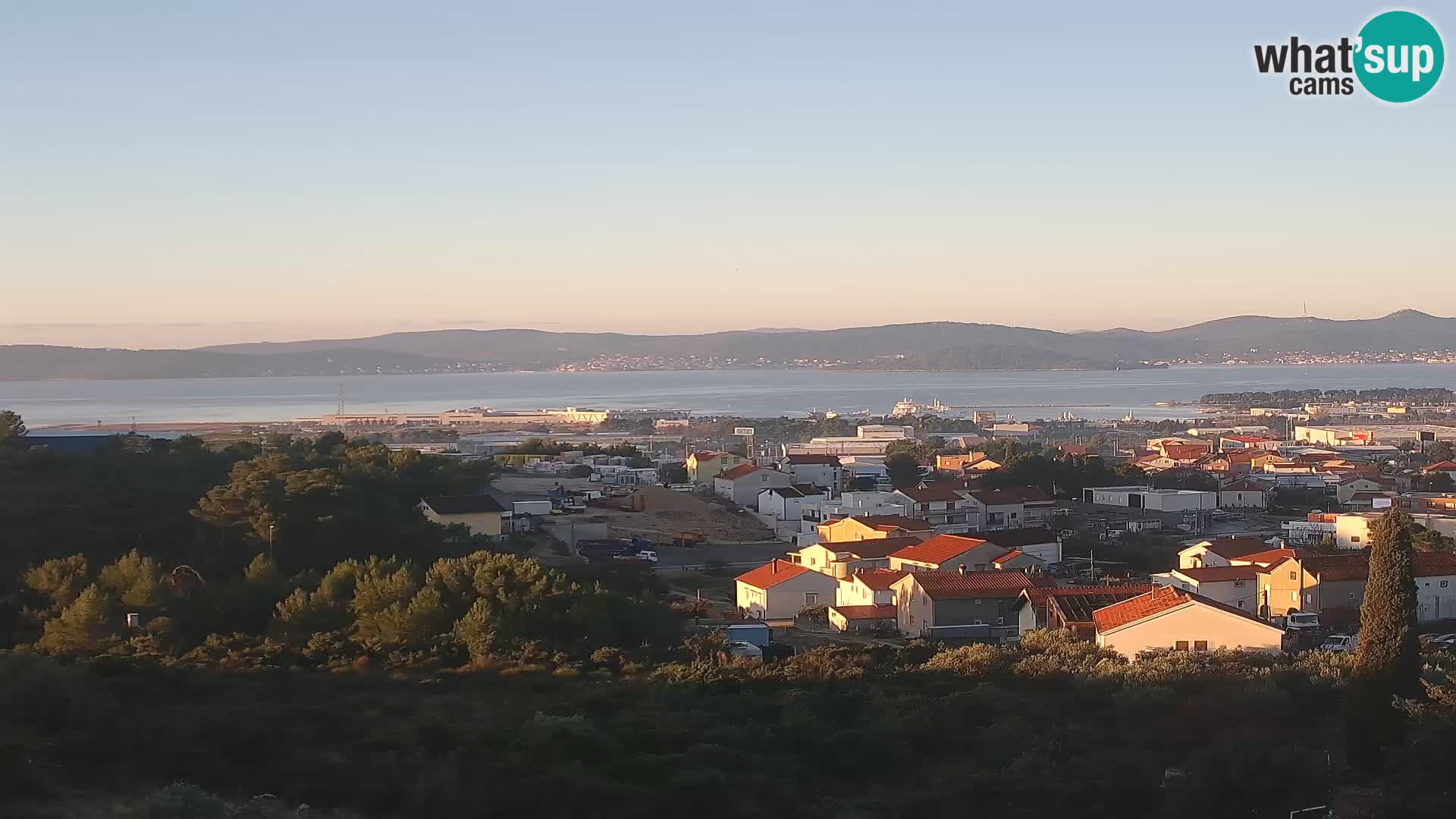 Zadar Port Gazenica Webcam Panorama, Zadar, Croatie