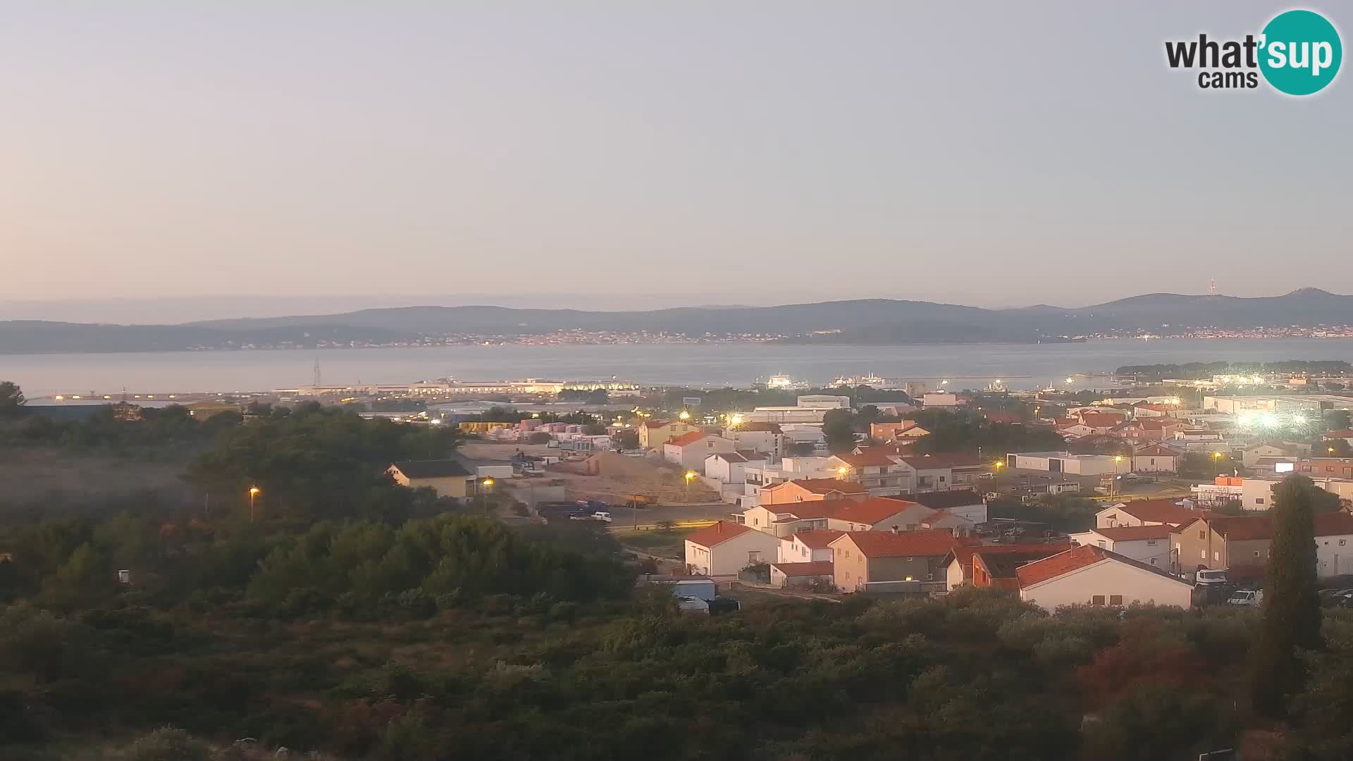 Zadar Porto di Gazenica Webcam Panorama, Zara, Croazia