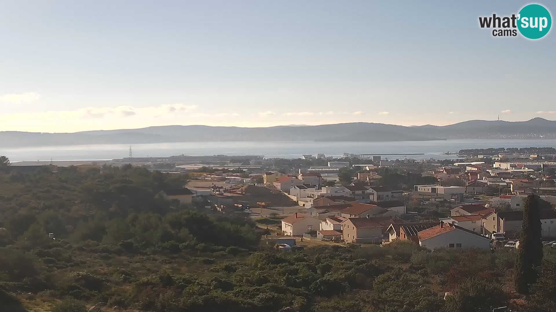 Zadar Port Gazenica Webcam Panorama, Zadar, Kroatien