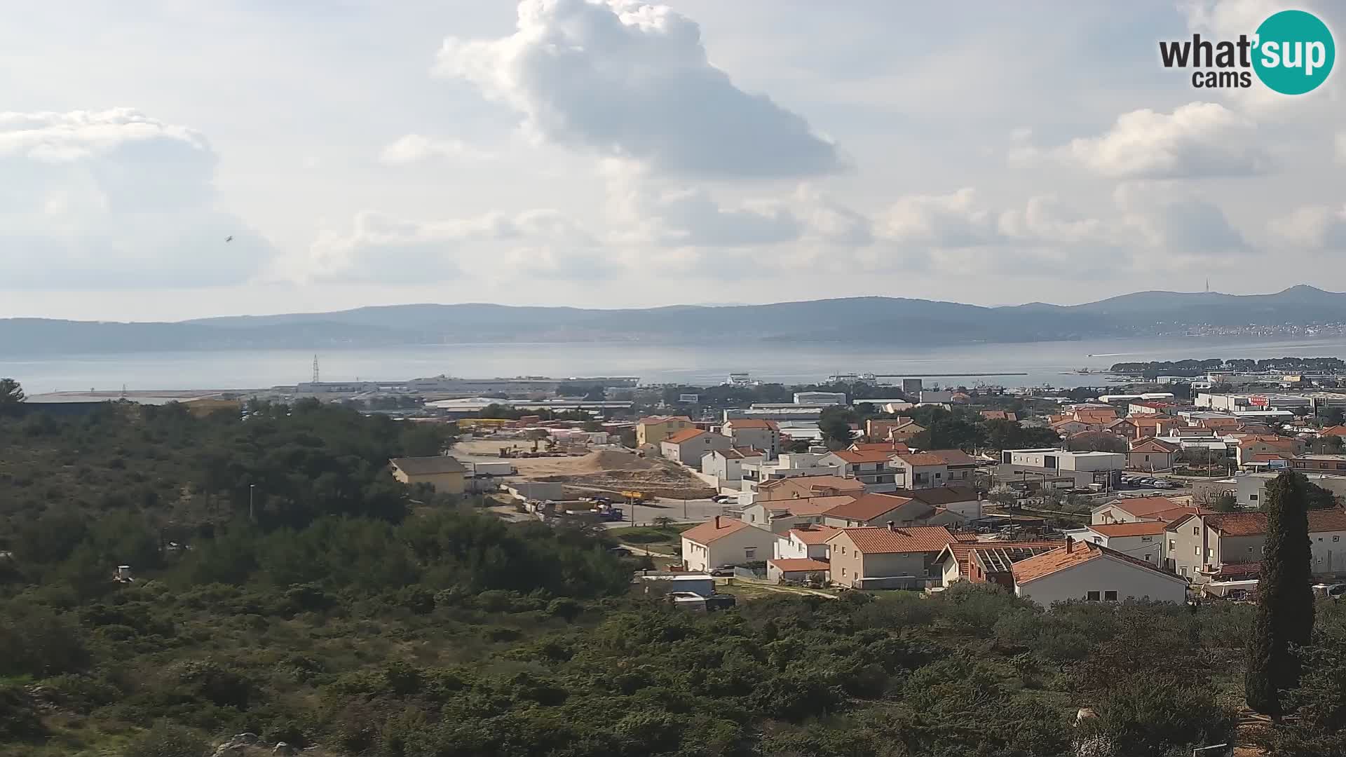 Zadar Port Gazenica Webcam Panorama, Zadar, Kroatien