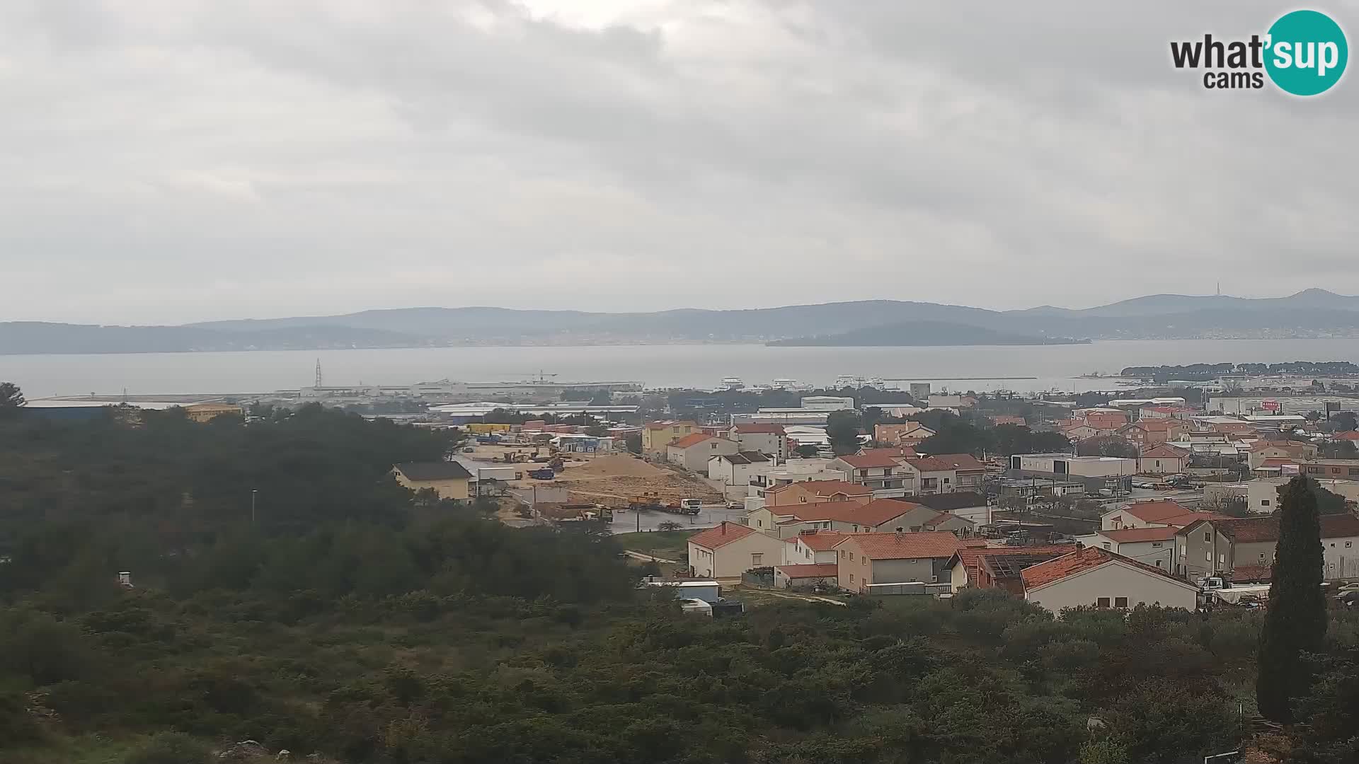 Zadar Port Gazenica Webcam Panorama, Zadar, Croatie