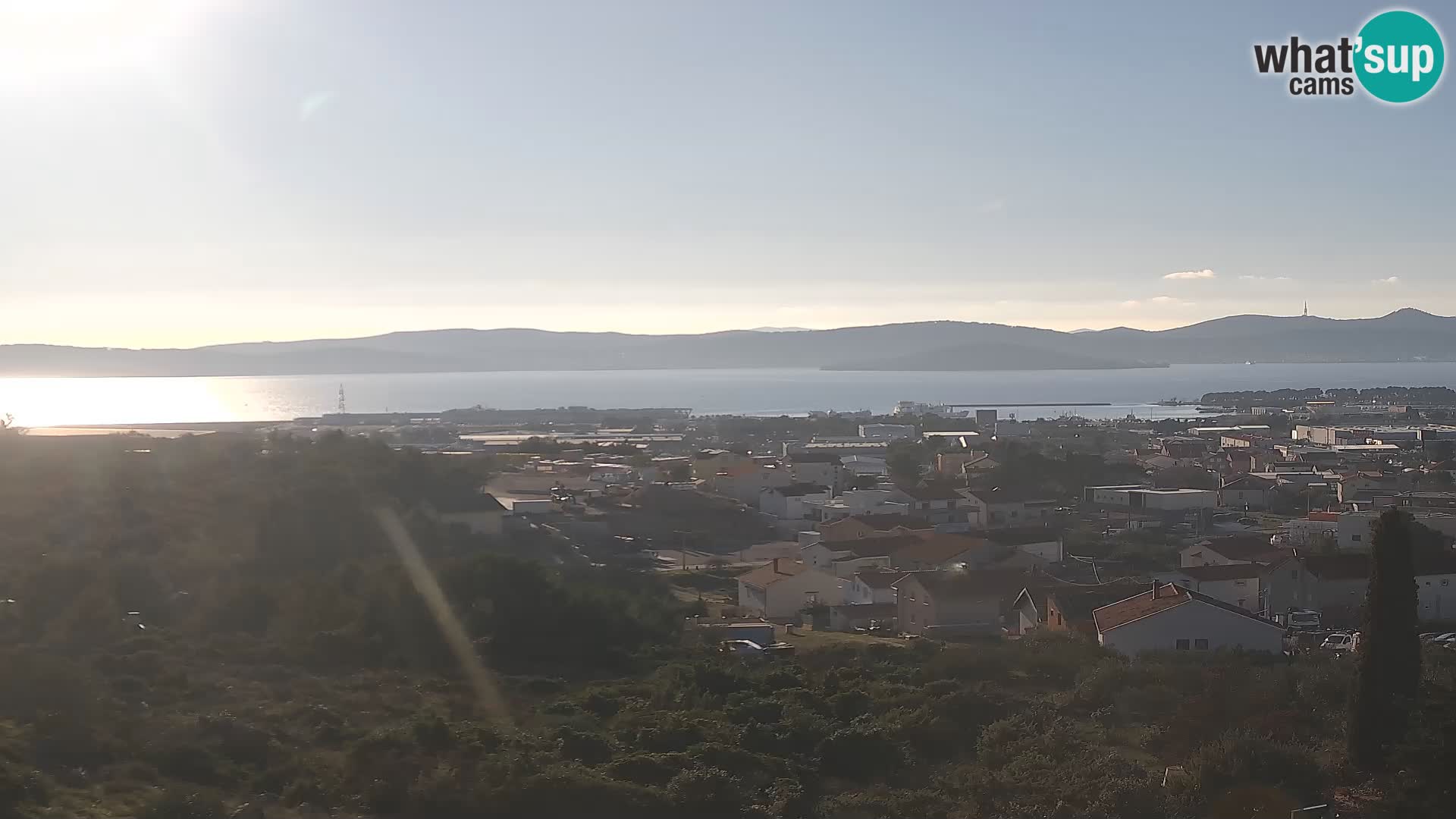 Zadar Port Gazenica Webcam Panorama, Zadar, Kroatien