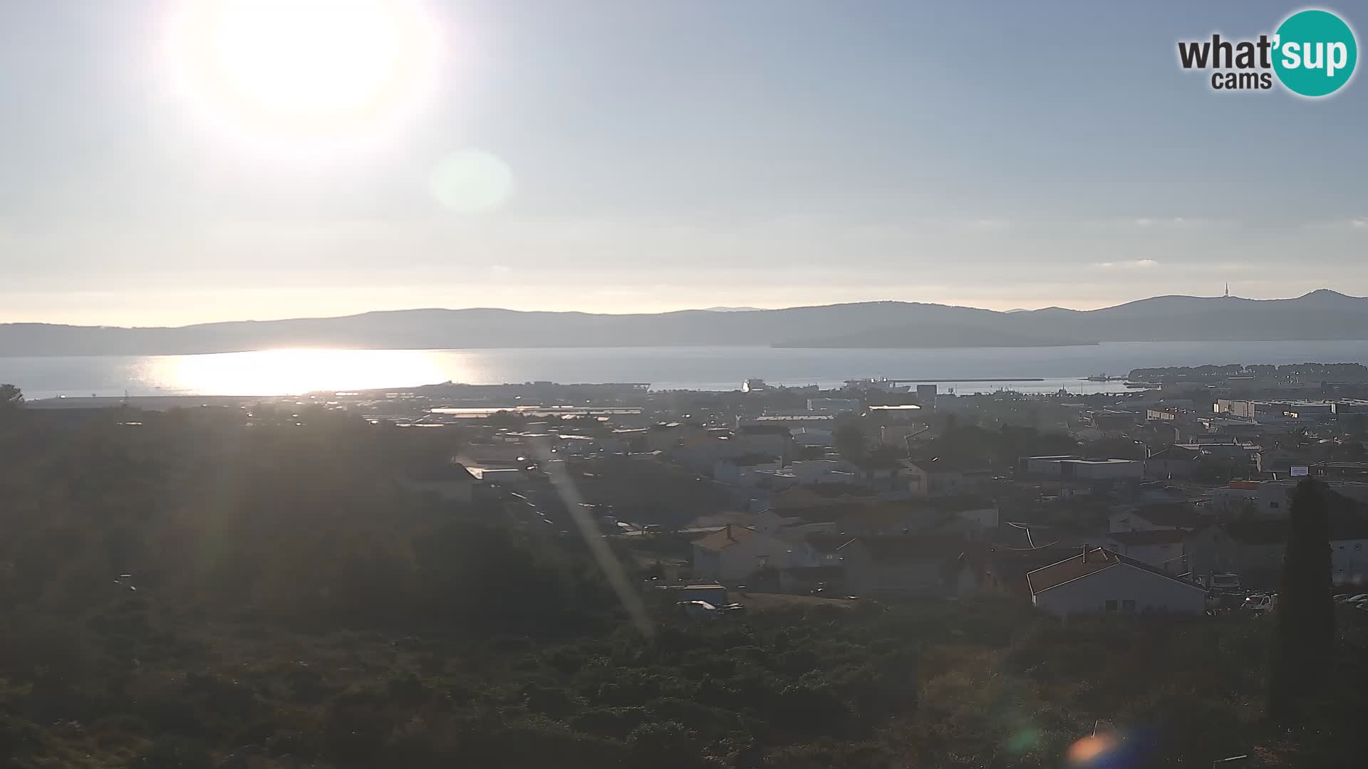 Zadar Port Gazenica Webcam Panorama, Zadar, Croatie