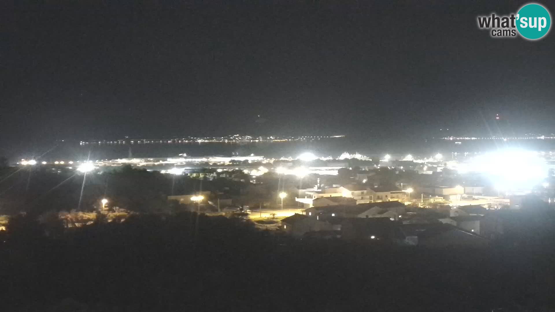 Panorama de la Webcam del Puerto Gazenica de Zadar, Zadar, Croacia