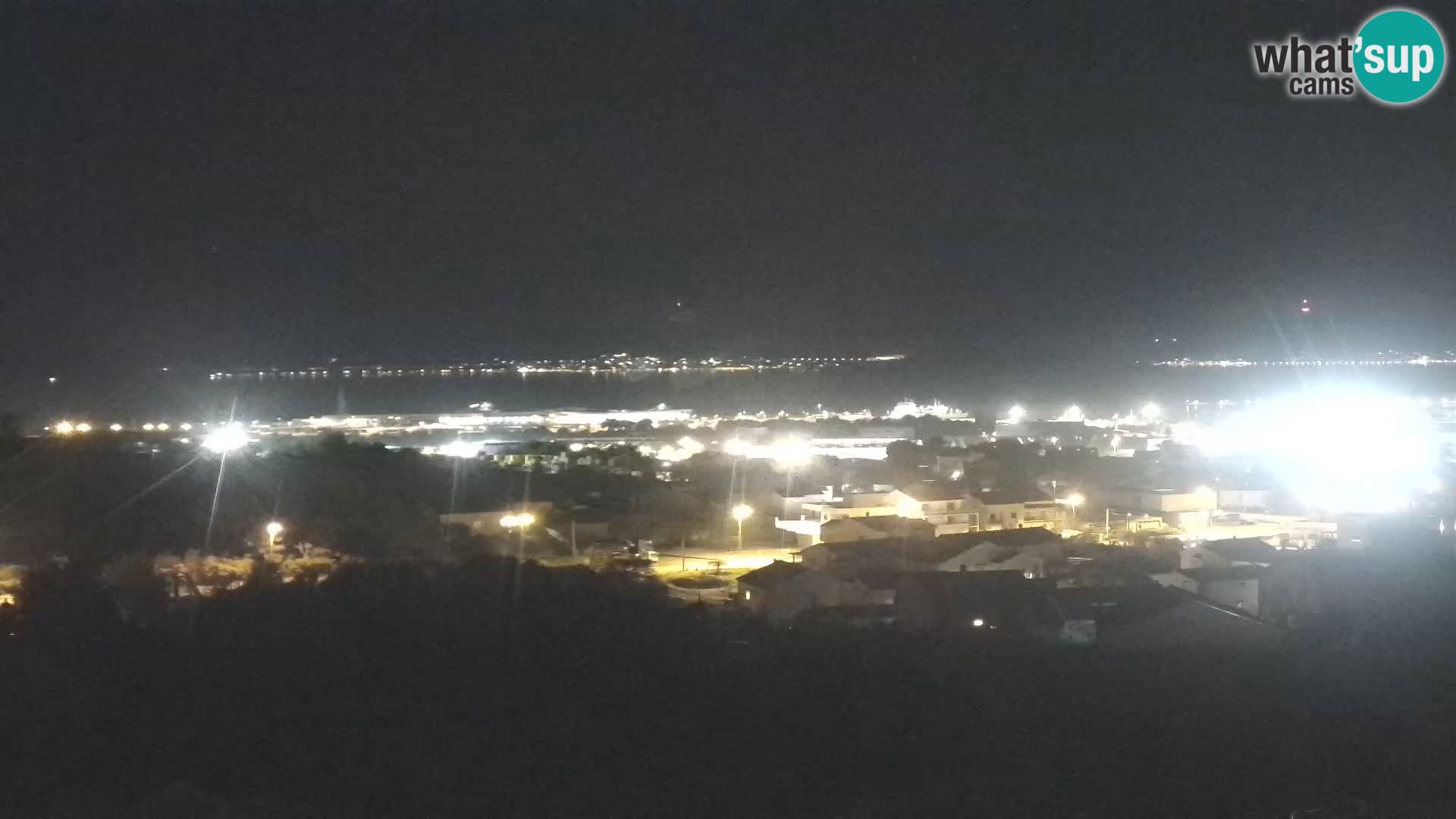Panorama de la Webcam del Puerto Gazenica de Zadar, Zadar, Croacia