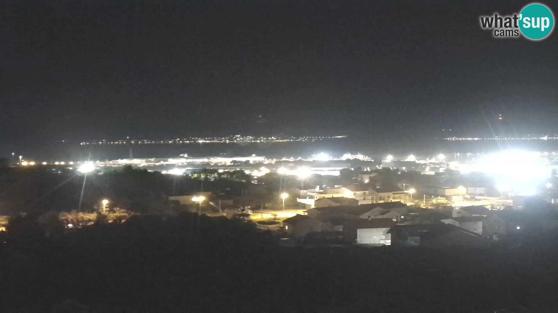 Panorama de la Webcam del Puerto Gazenica de Zadar, Zadar, Croacia