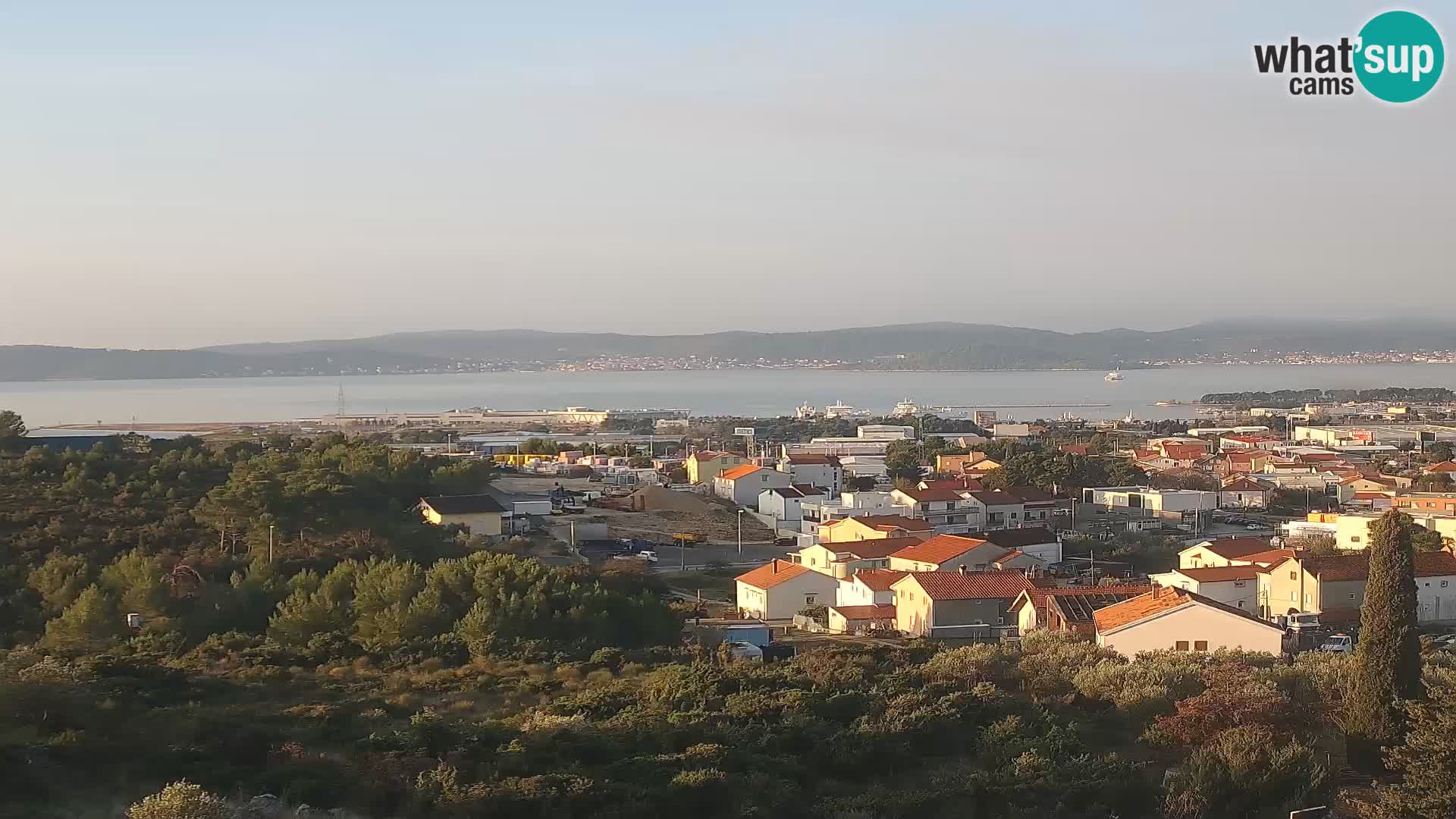 Zadar Port Gazenica Webcam Panorama, Zadar, Croatie