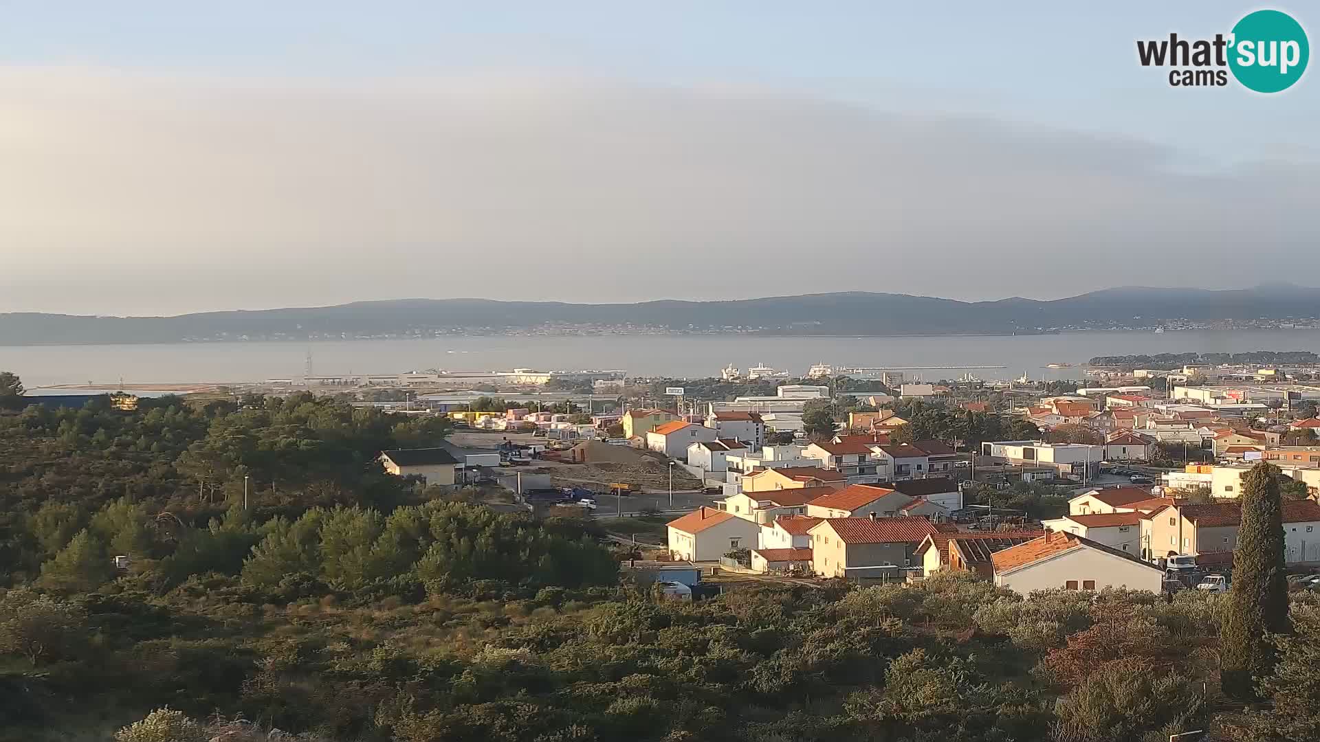 Zadar Port Gazenica Webcam Panorama, Zadar, Croatie