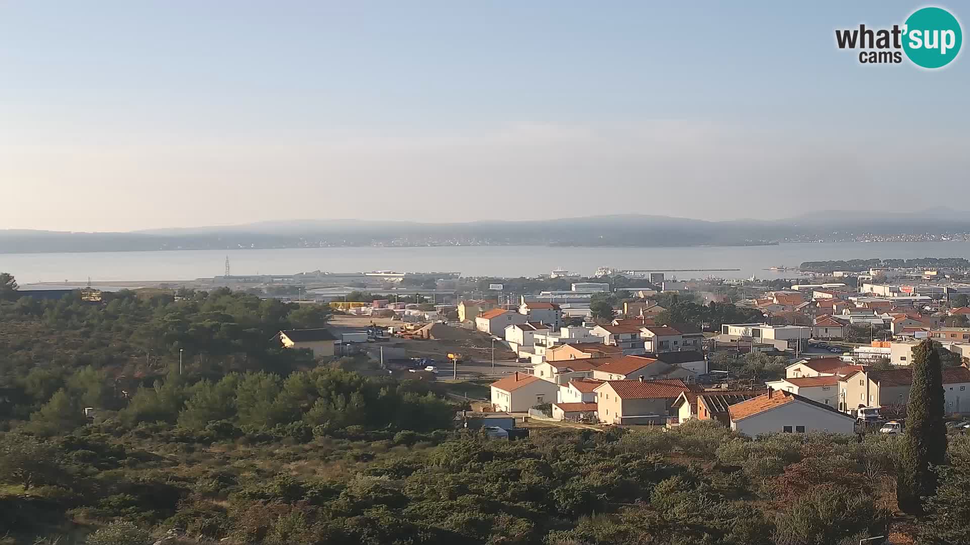 Zadar Port Gazenica Webcam Panorama, Zadar, Croatia