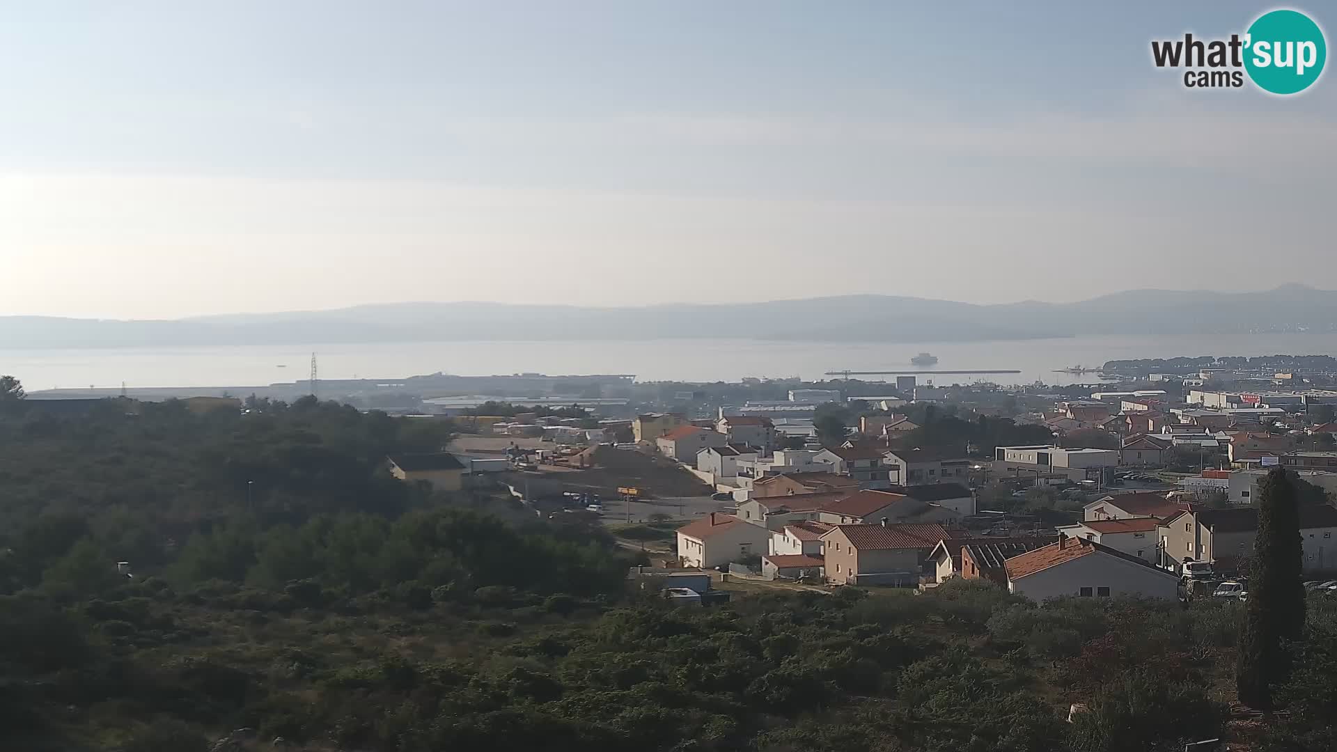 Zadar Port Gazenica Webcam Panorama, Zadar, Croatia