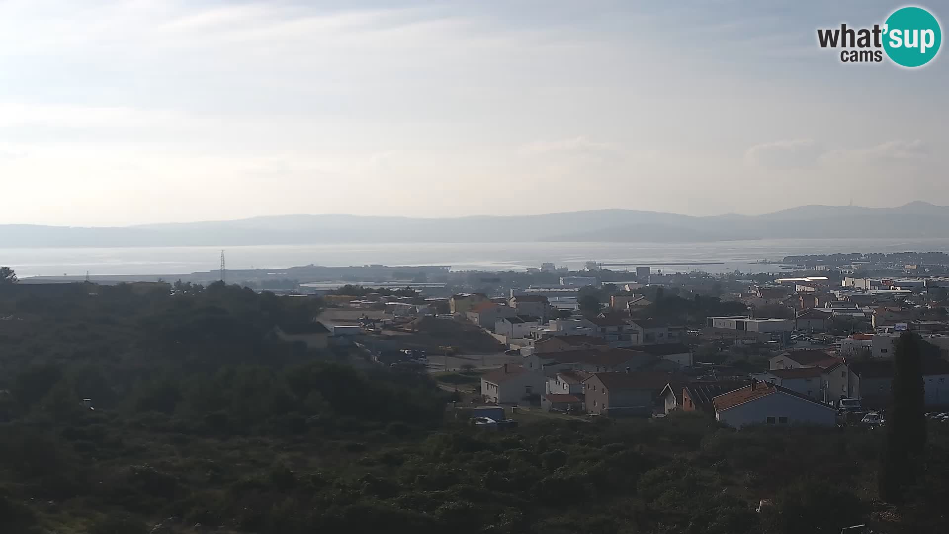 Zadar Port Gazenica Webcam Panorama, Zadar, Kroatien