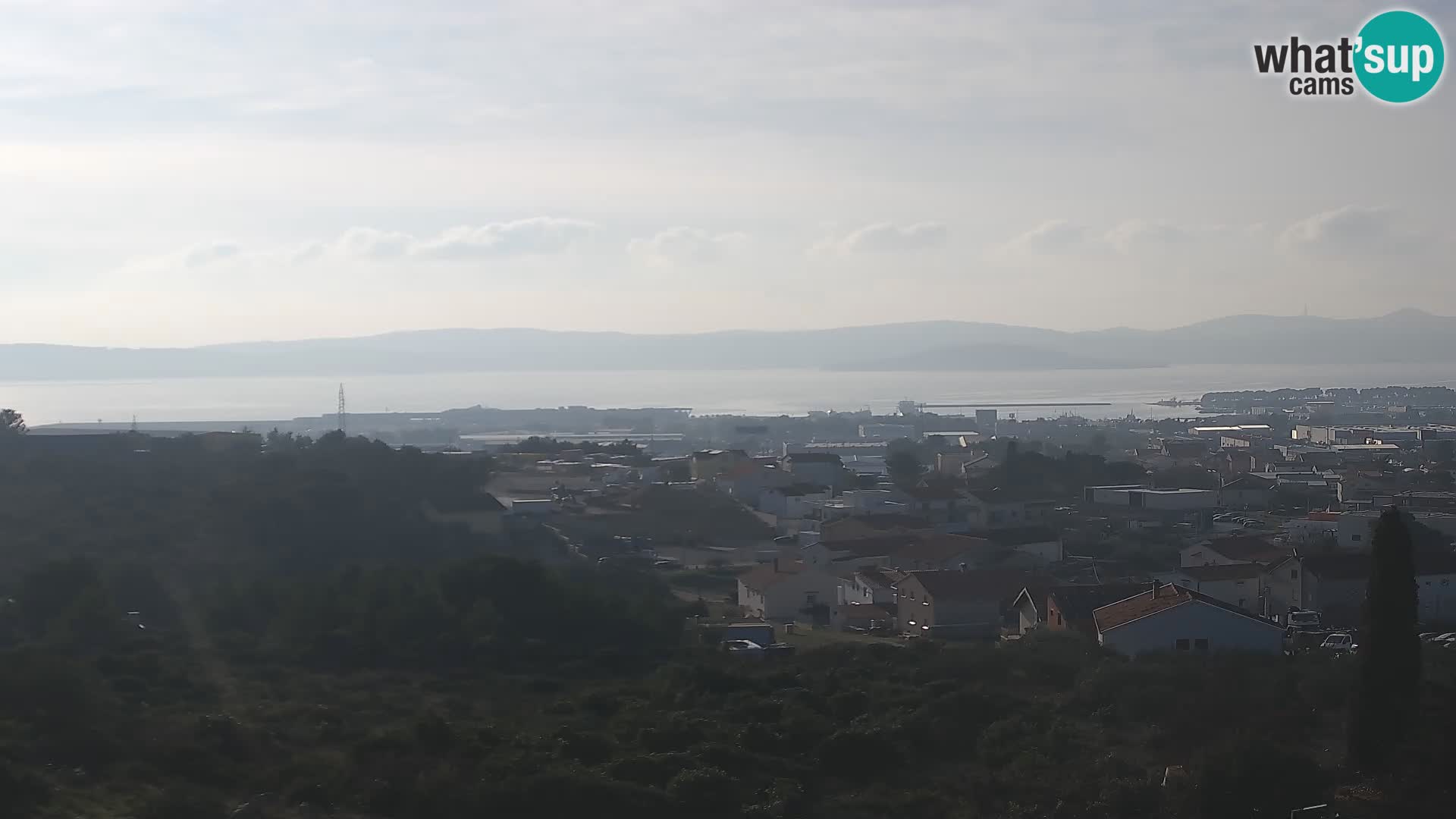 Zadar Port Gazenica Webcam Panorama, Zadar, Croatie