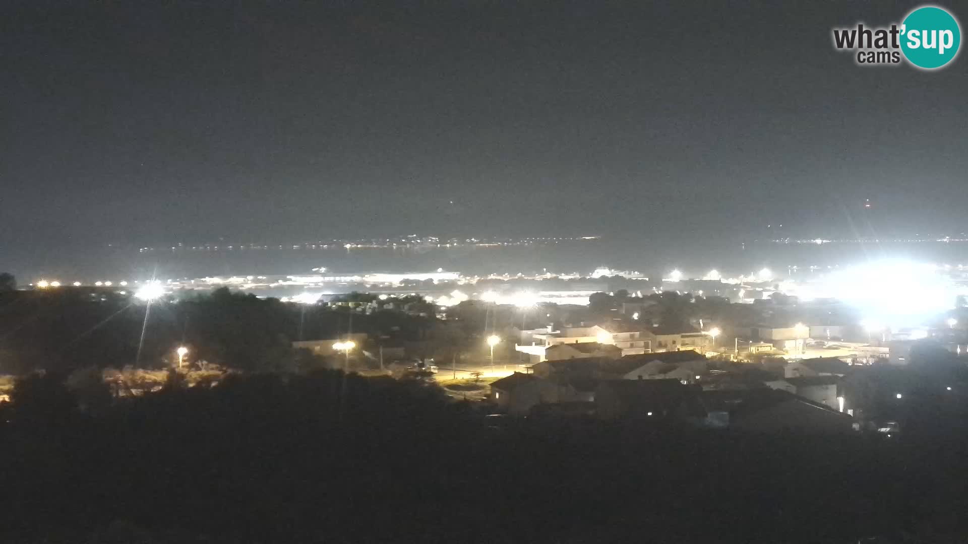 Panorama de la Webcam del Puerto Gazenica de Zadar, Zadar, Croacia