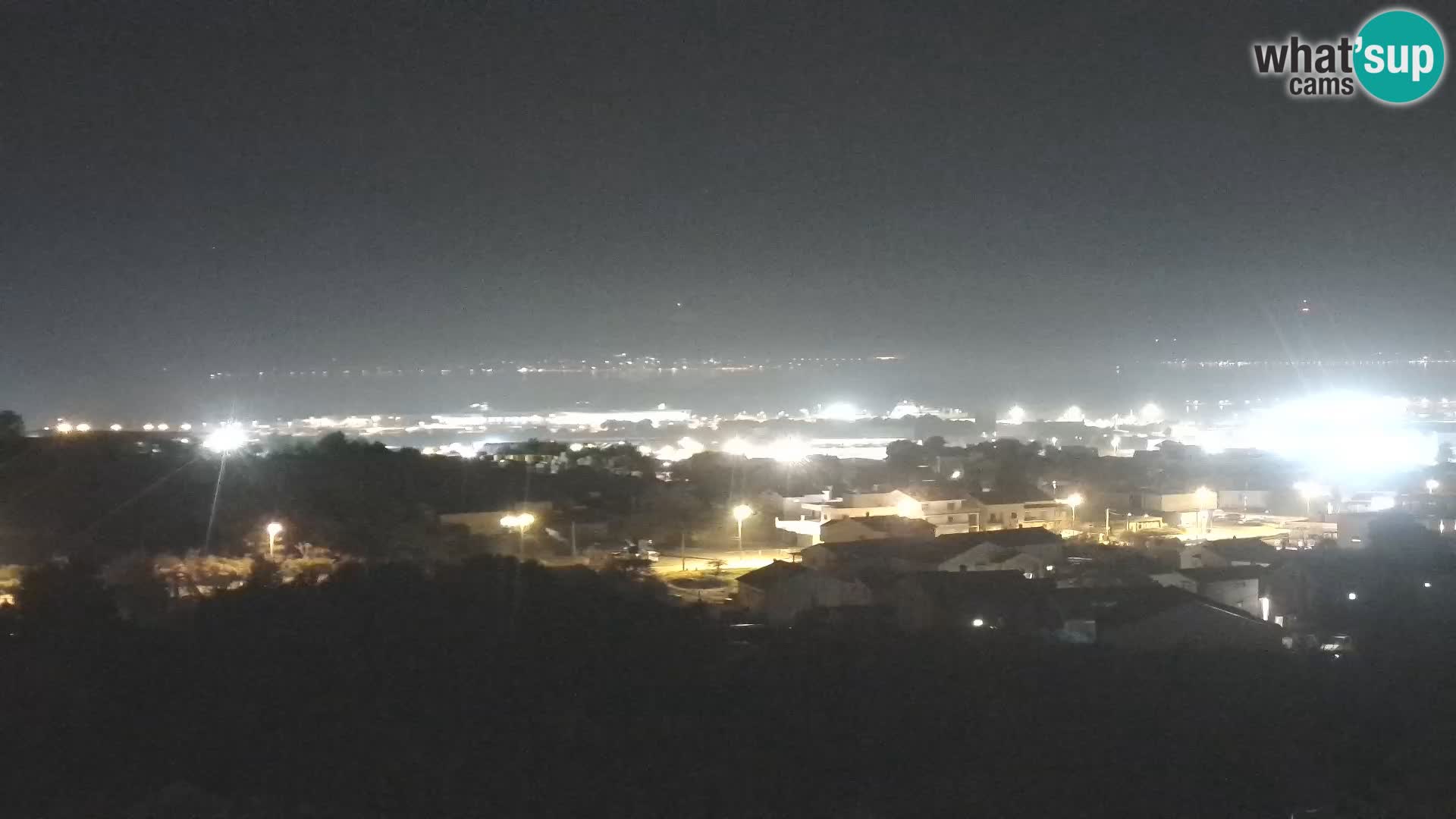 Panoramska web kamera Luke Gaženica u Zadru, Hrvatska