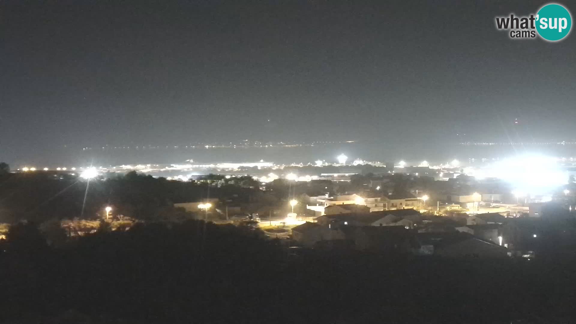 Panoramska web kamera Luke Gaženica u Zadru, Hrvatska