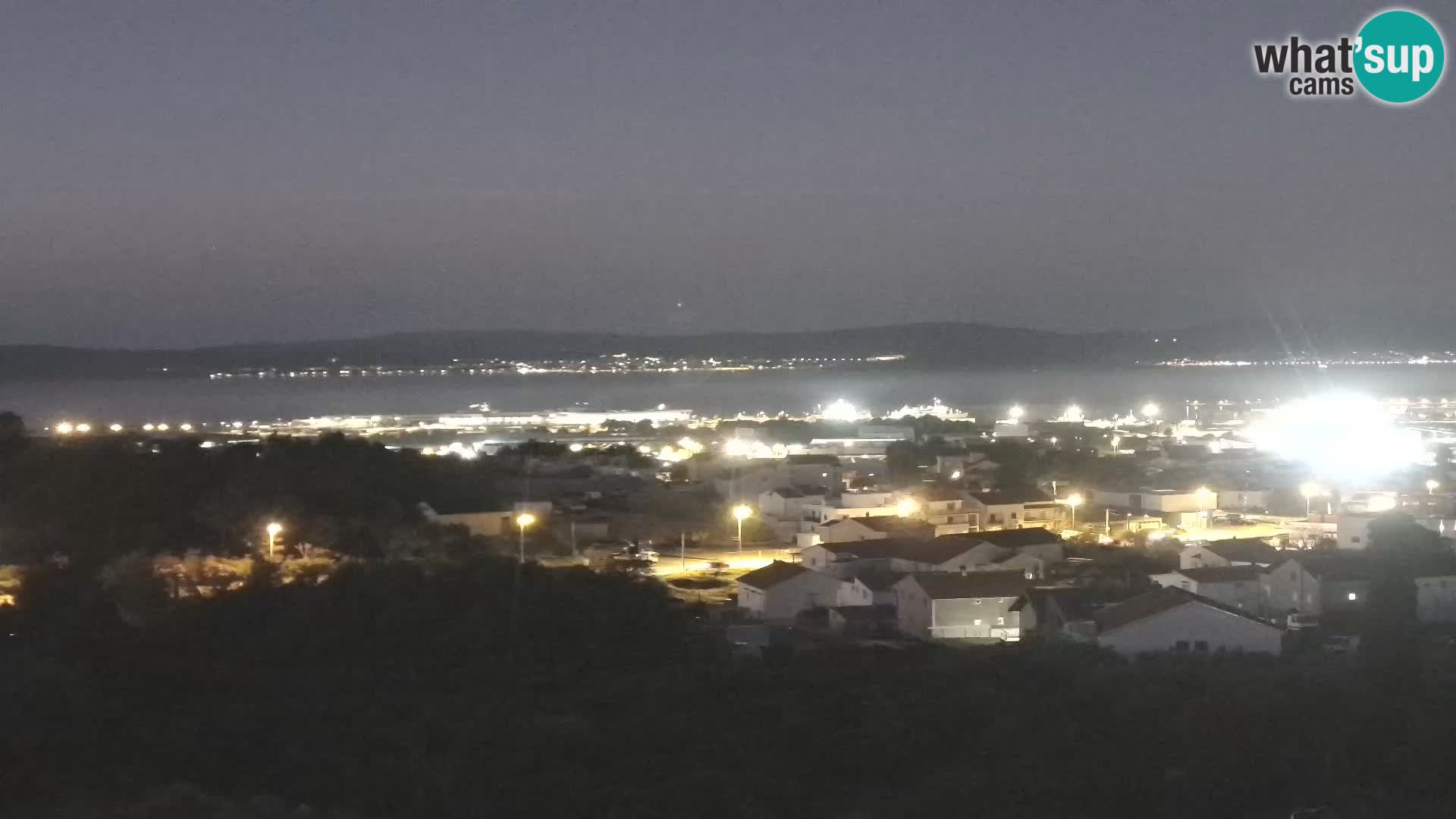 Zadar Port Gazenica Webcam Panorama, Zadar, Kroatien