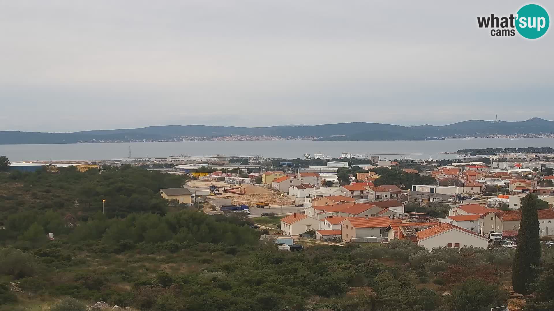 Zadar Porto di Gazenica Webcam Panorama, Zara, Croazia