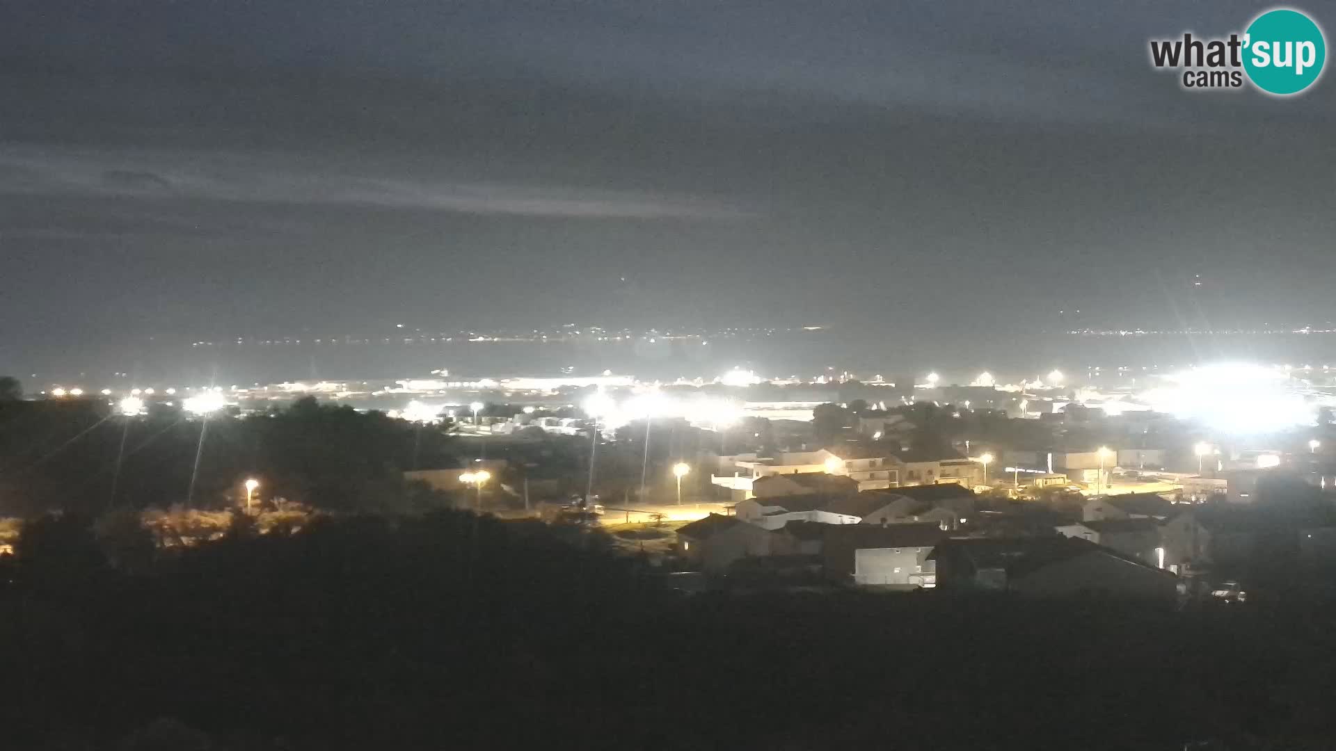 Panoramska web kamera Luke Gaženica u Zadru, Hrvatska