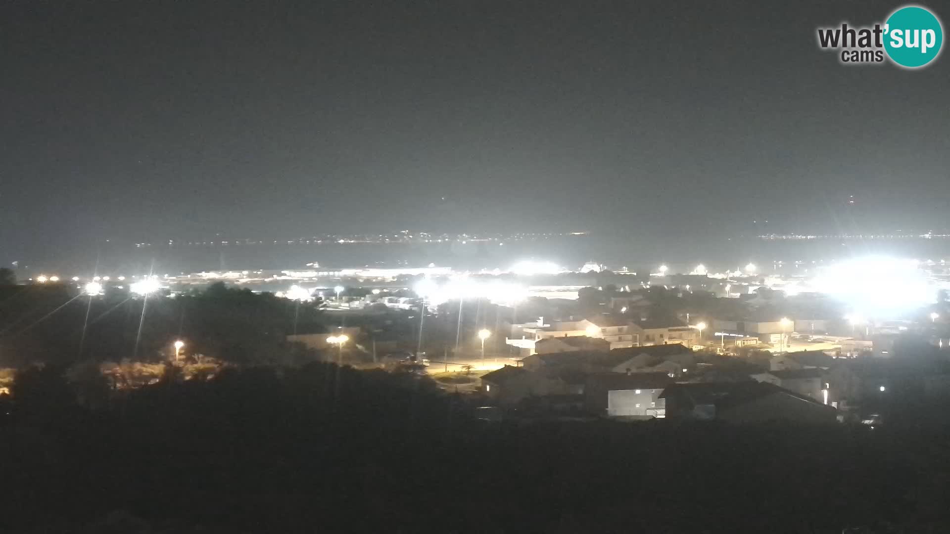 Panoramska web kamera Luke Gaženica u Zadru, Hrvatska